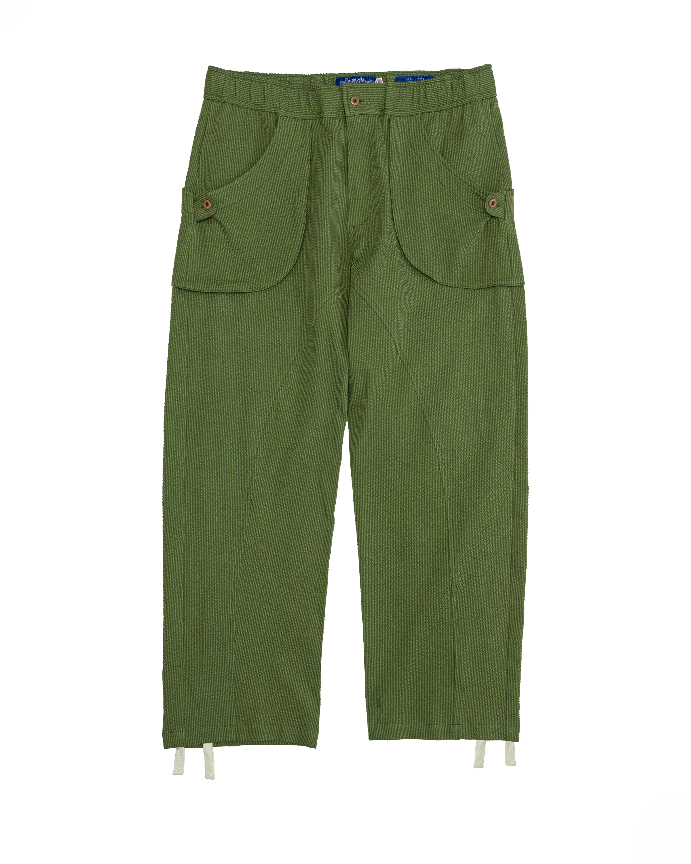 Osage Pant: Over-dyed Military Seersucker – Paratodo Co Osage Pant: Over-dyed Military Seersucker – Paratodo Co