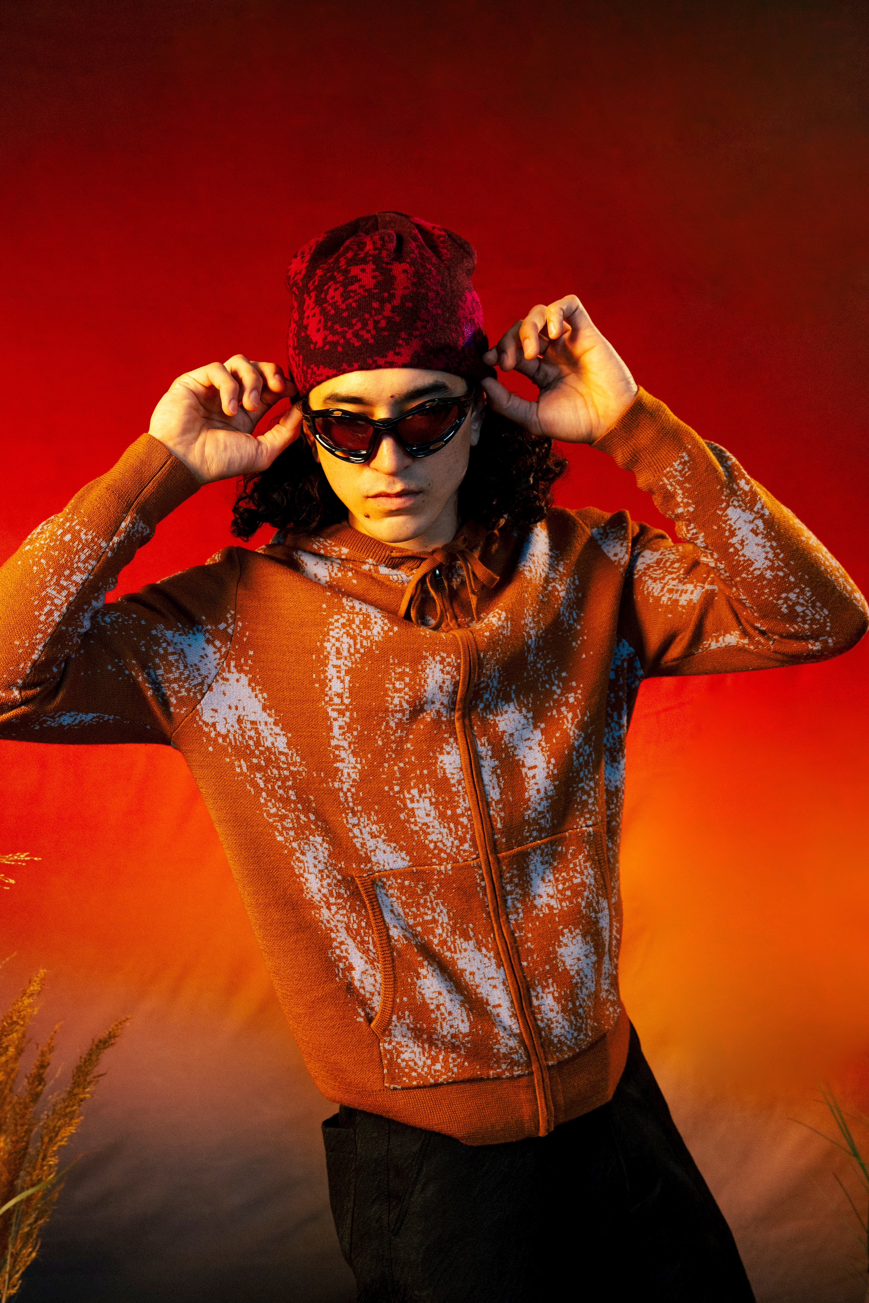 (PRE-ORDER) Woolen Tundra Hoodie: Camel