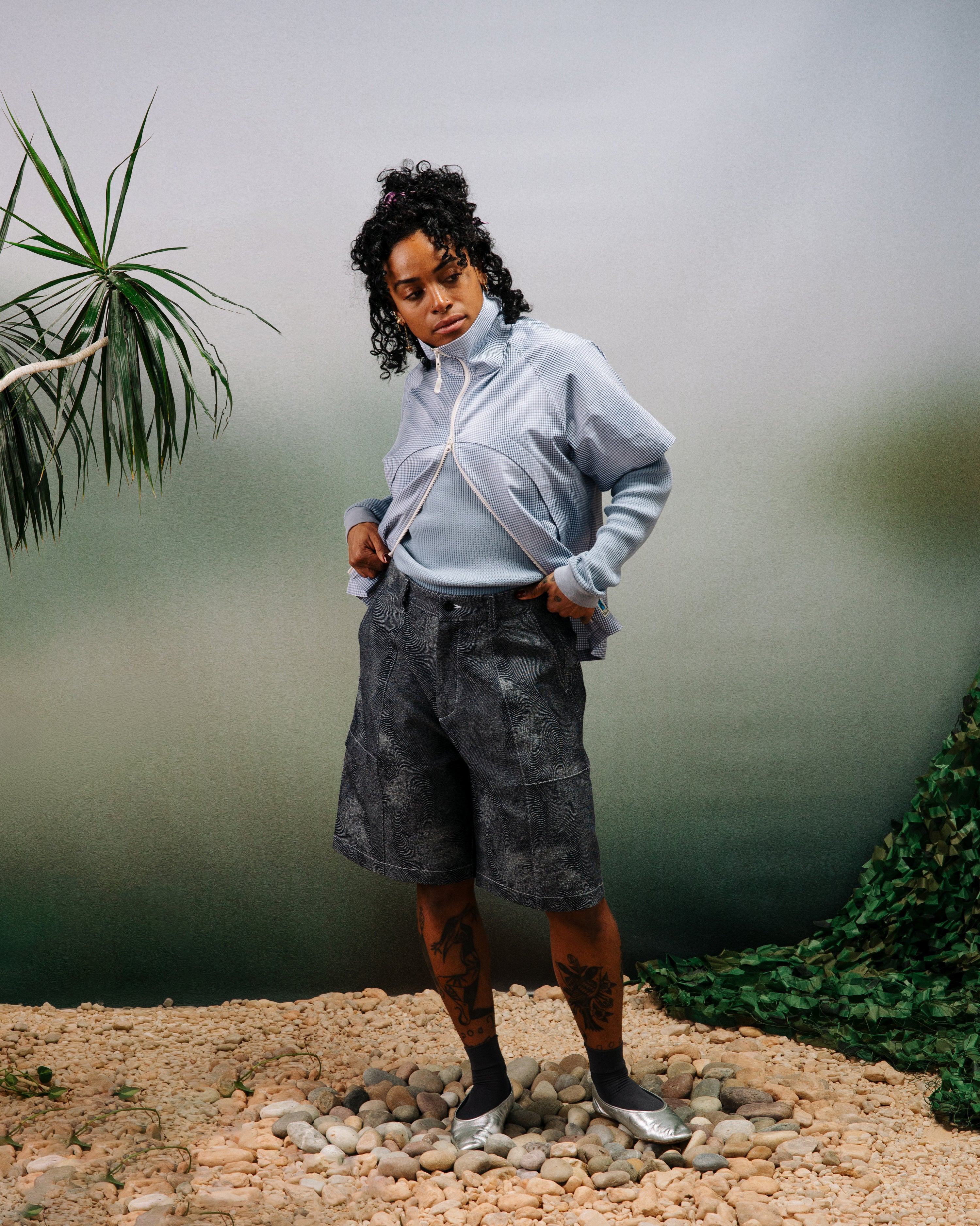 TAE Short: Wave Denim