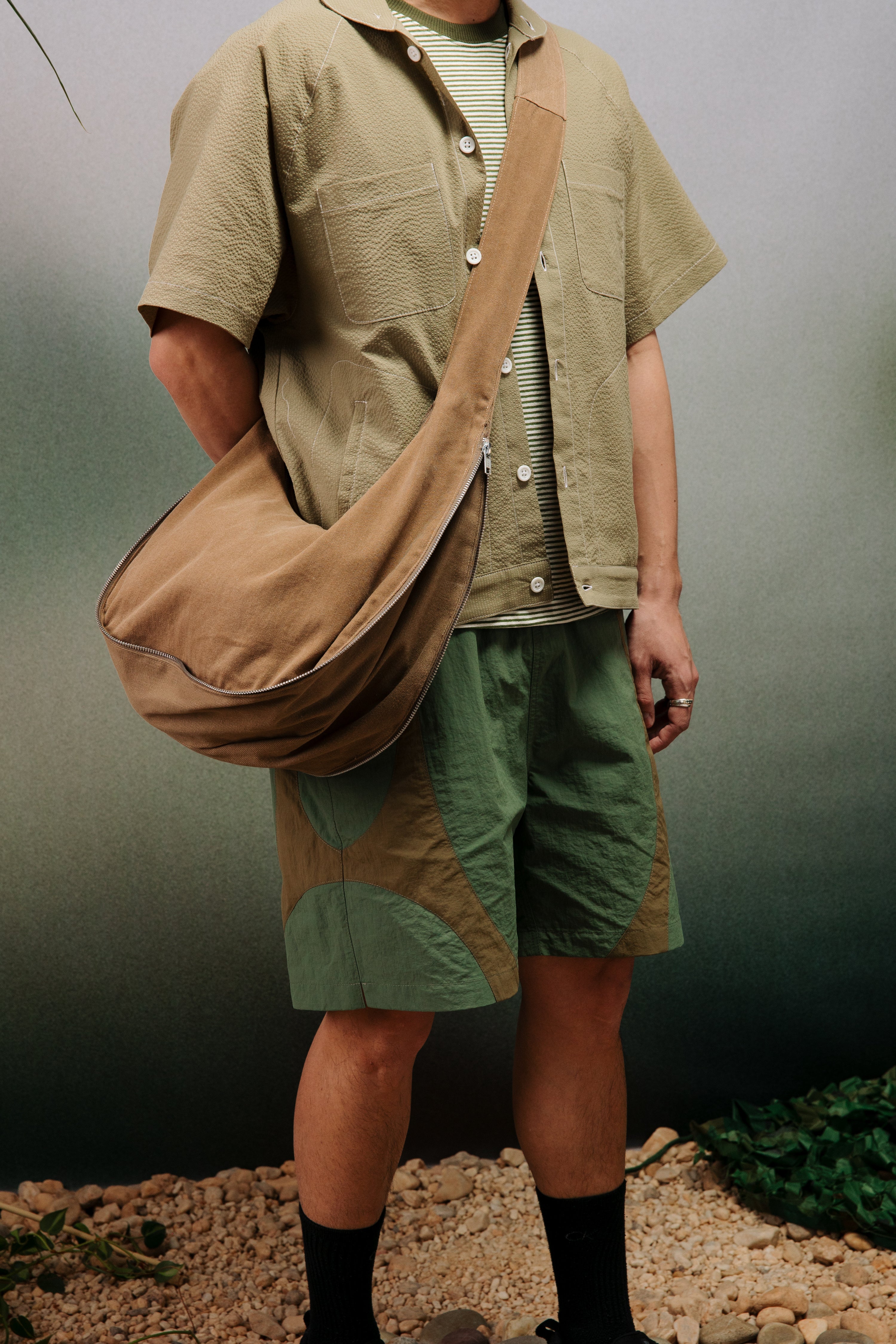 Slinger Bag: Herringbone