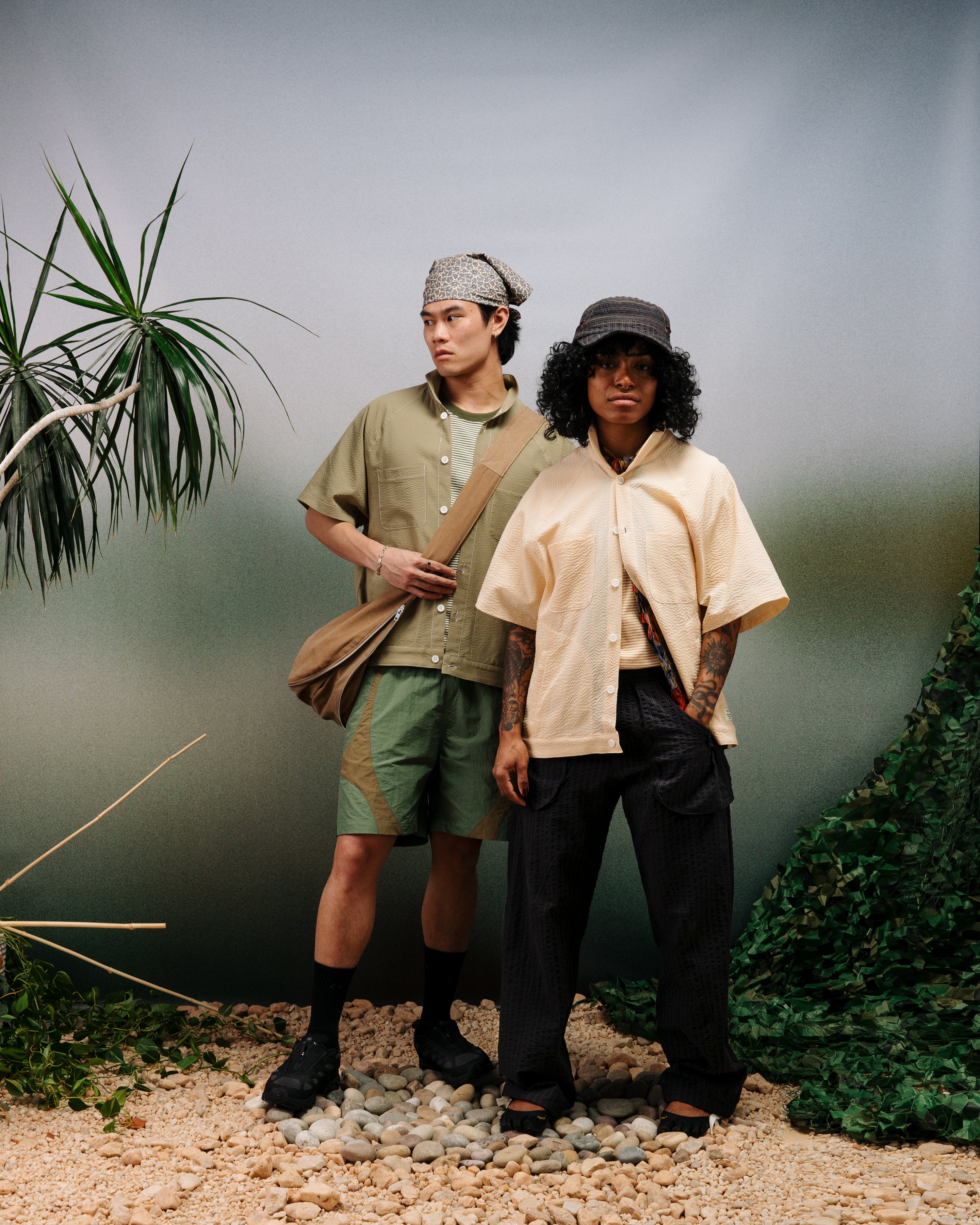 Millie Shirt: Daisy Seersucker