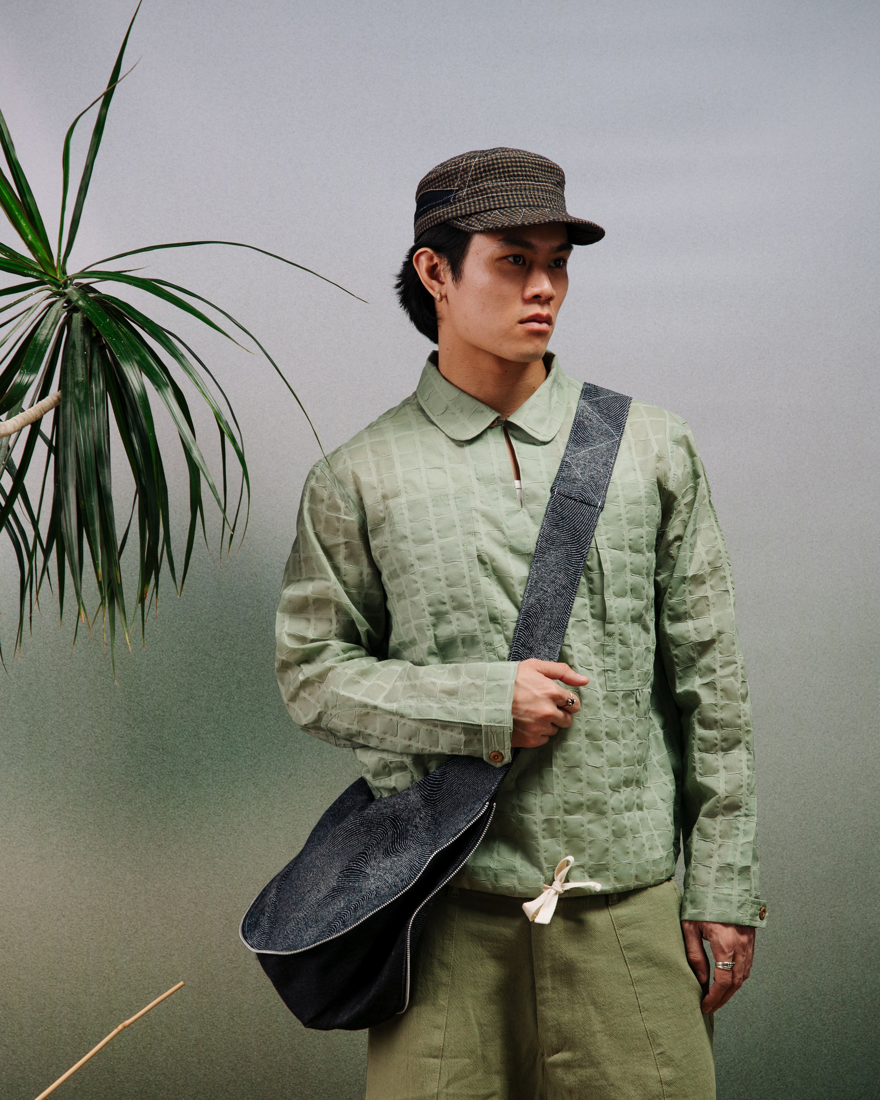 Slinger Bag: Wave Denim