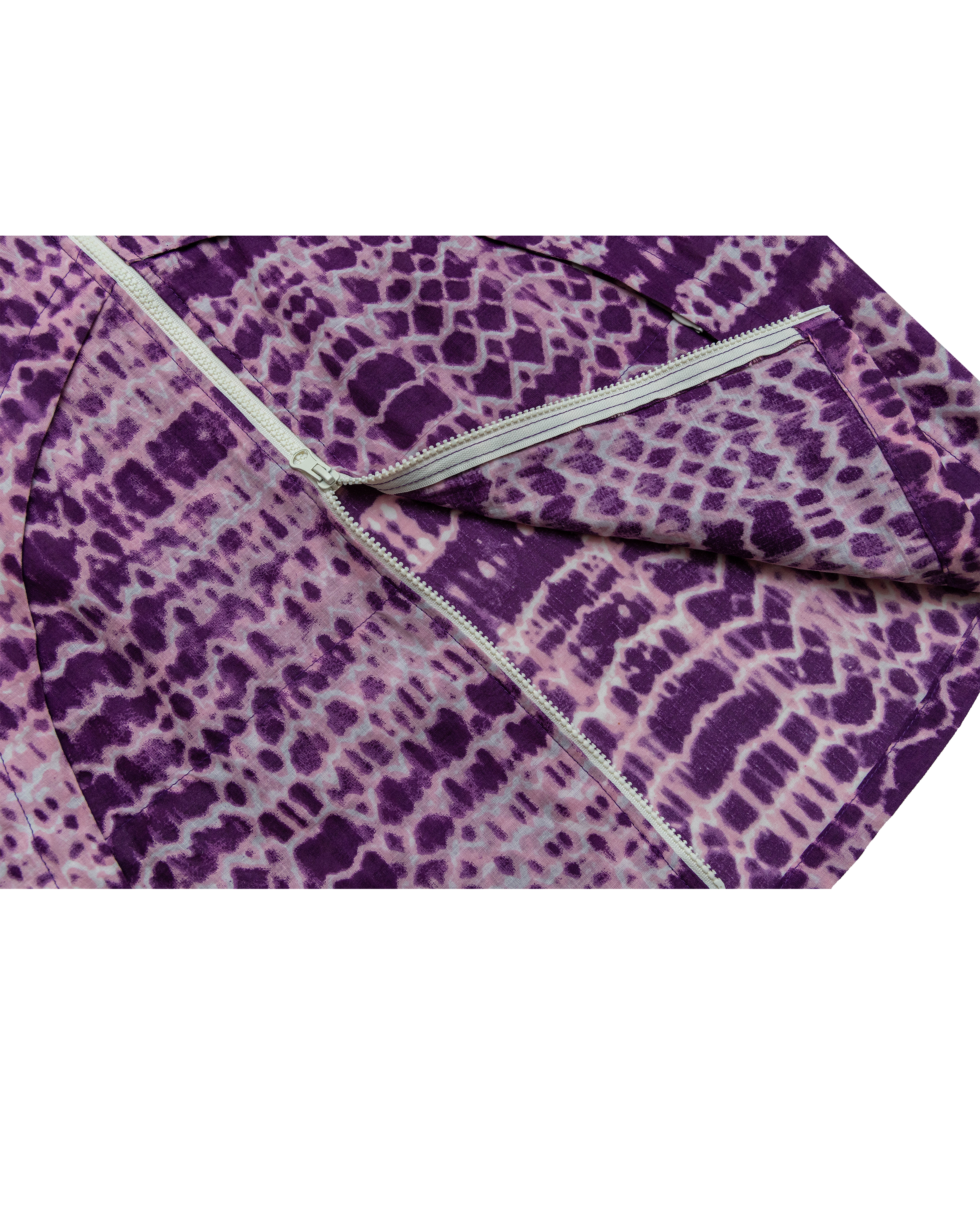 Jungla Tech Shirt: Amethyst Lizard Acid