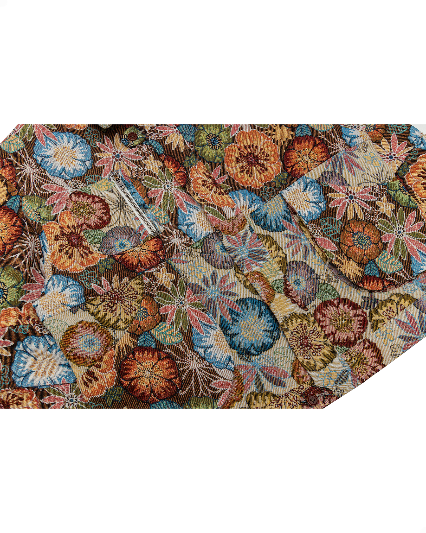 Pine Blouson Jacket: Floral Melange