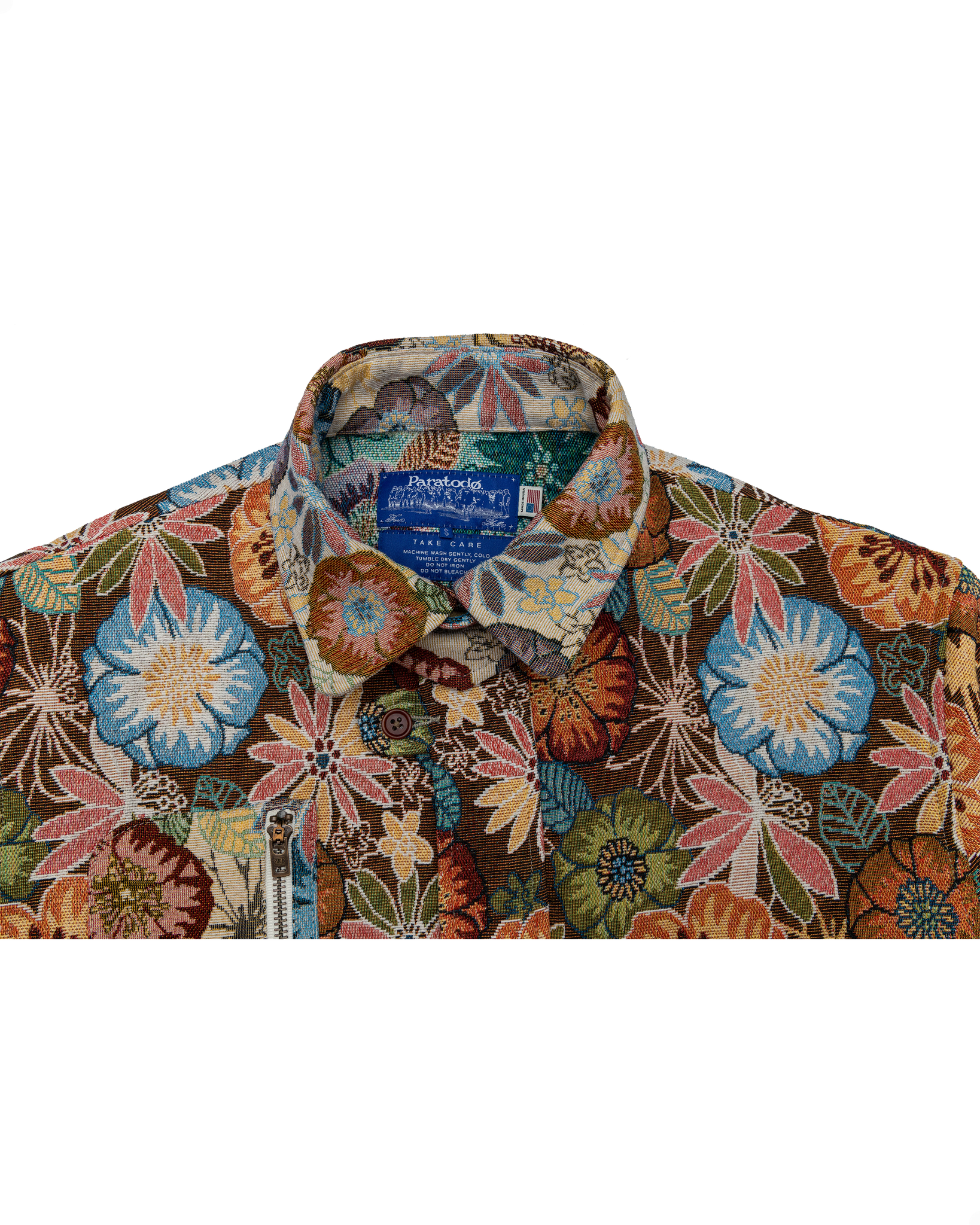 Pine Blouson Jacket: Floral Melange