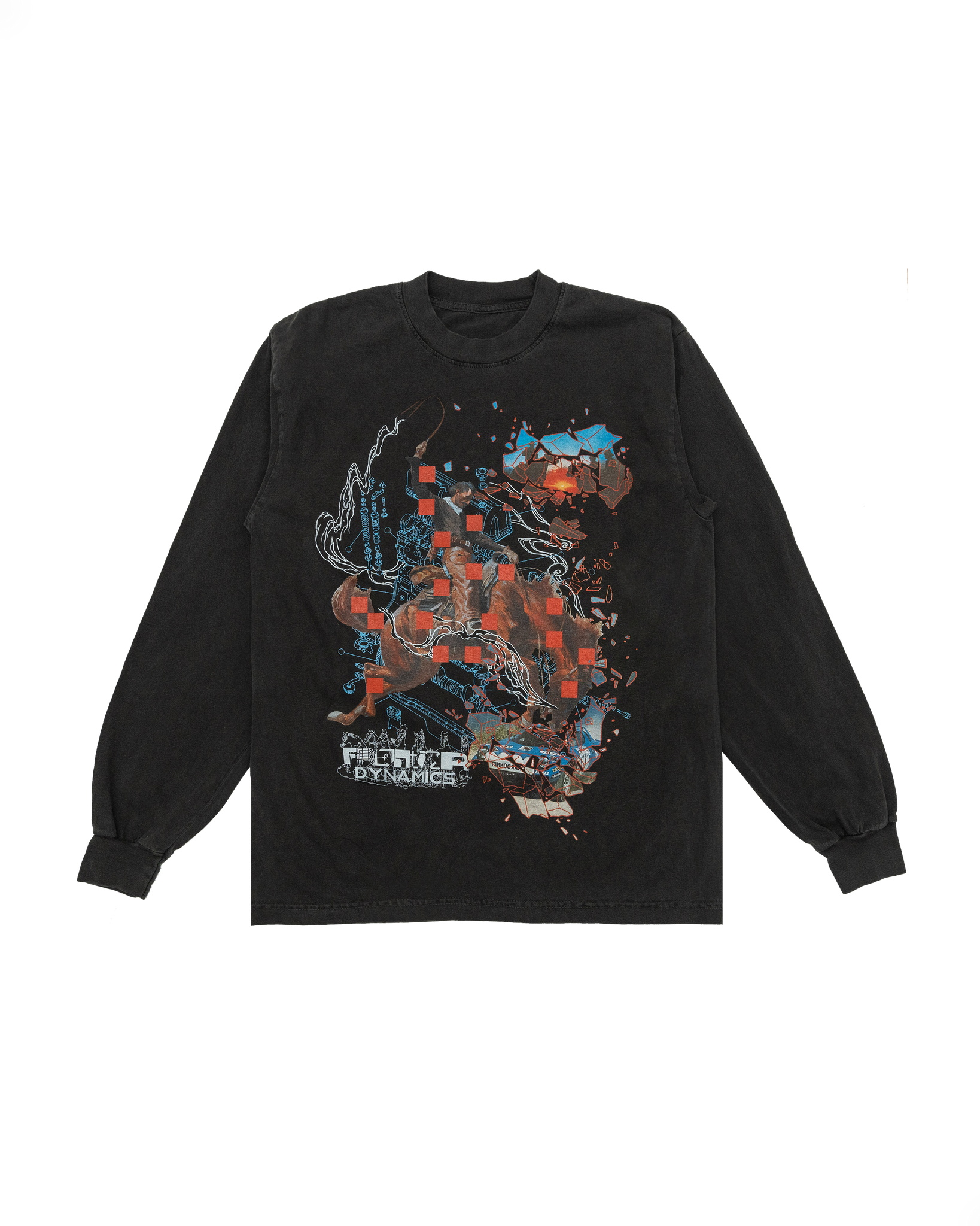 Frontier Dynamics L/S T-Shirt: Faded Black