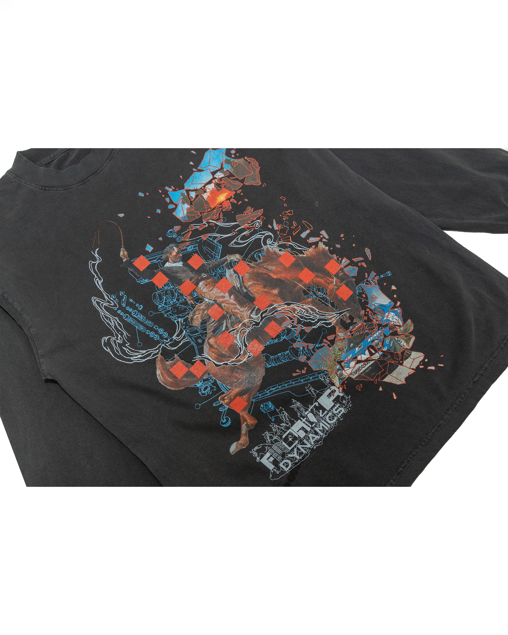 Frontier Dynamics L/S T-Shirt: Faded Black