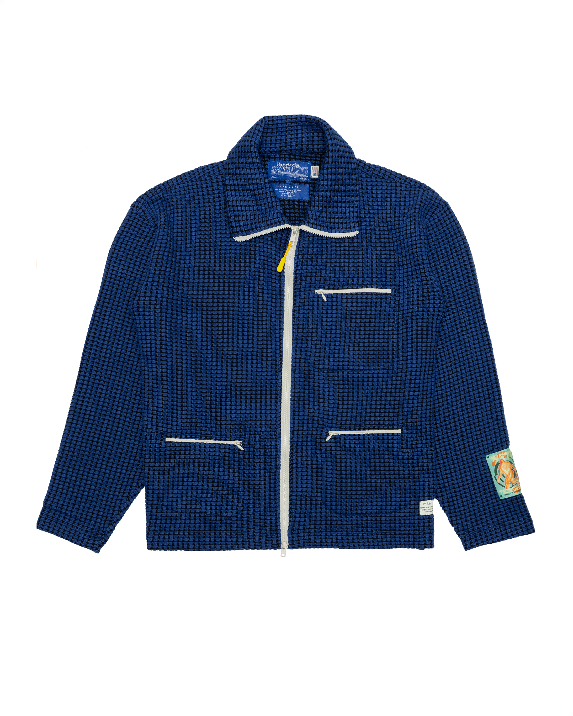 Yeti Cardigan: Internet Blue