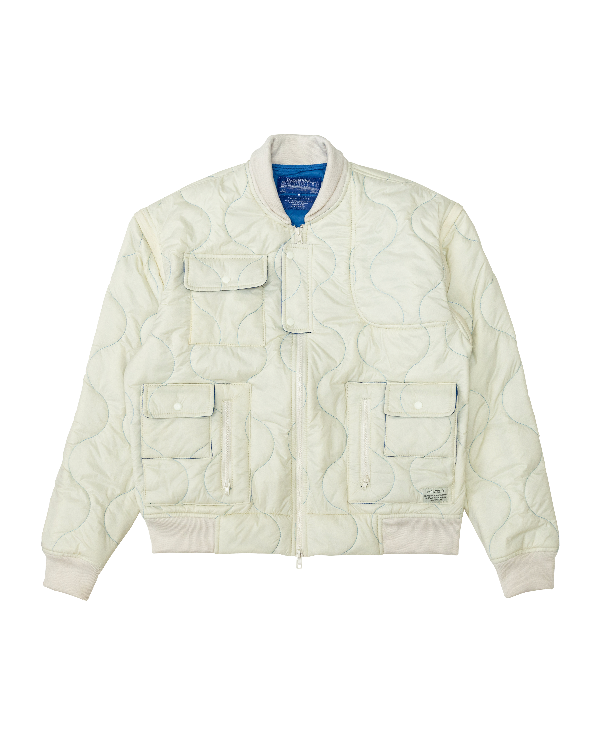 Gemini Jacket/Gilet: Cream