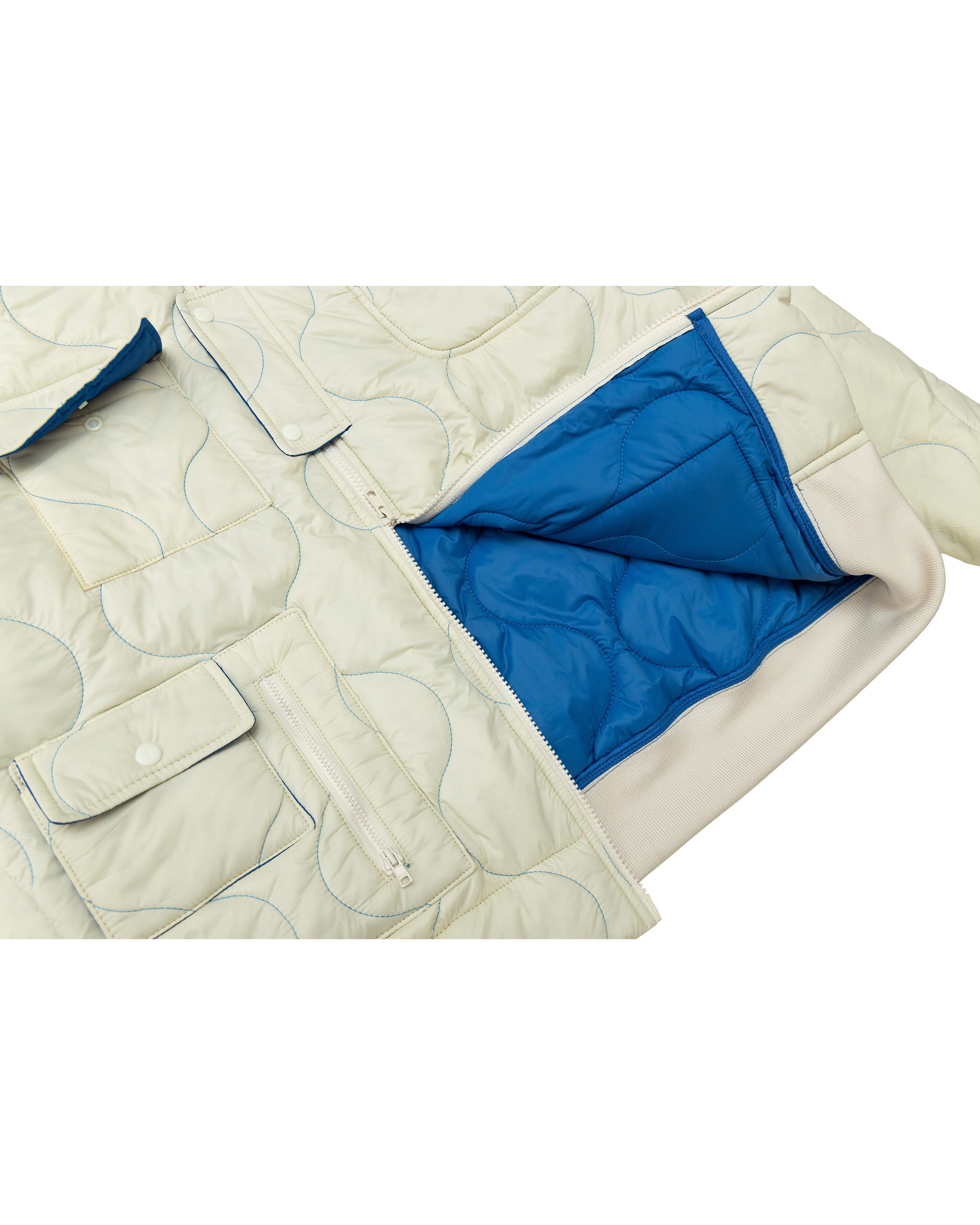 Gemini Jacket/Gilet: Cream