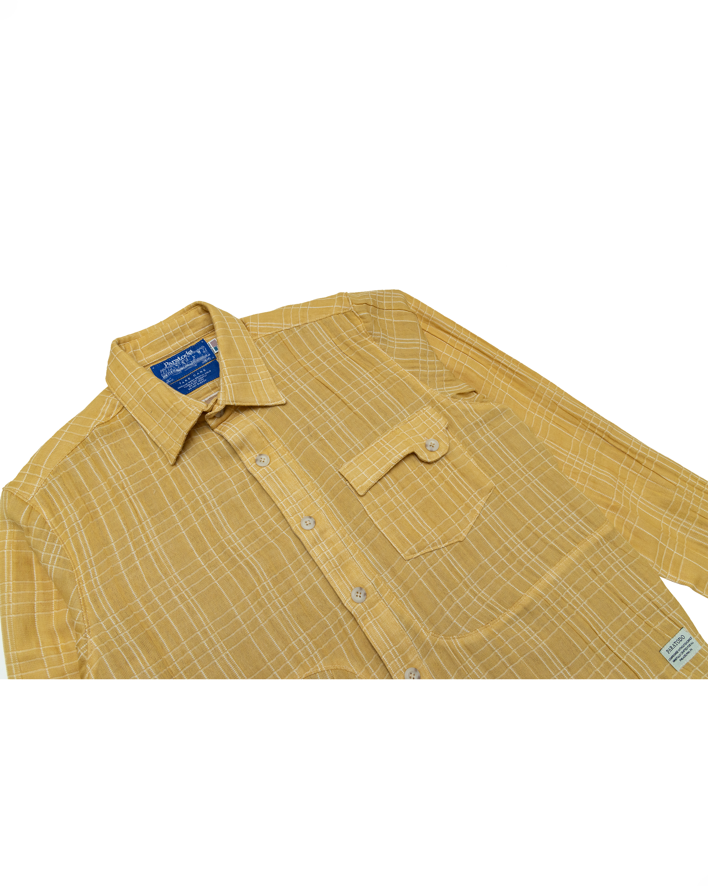 Jardin Shirt: Marigold Double Gauze