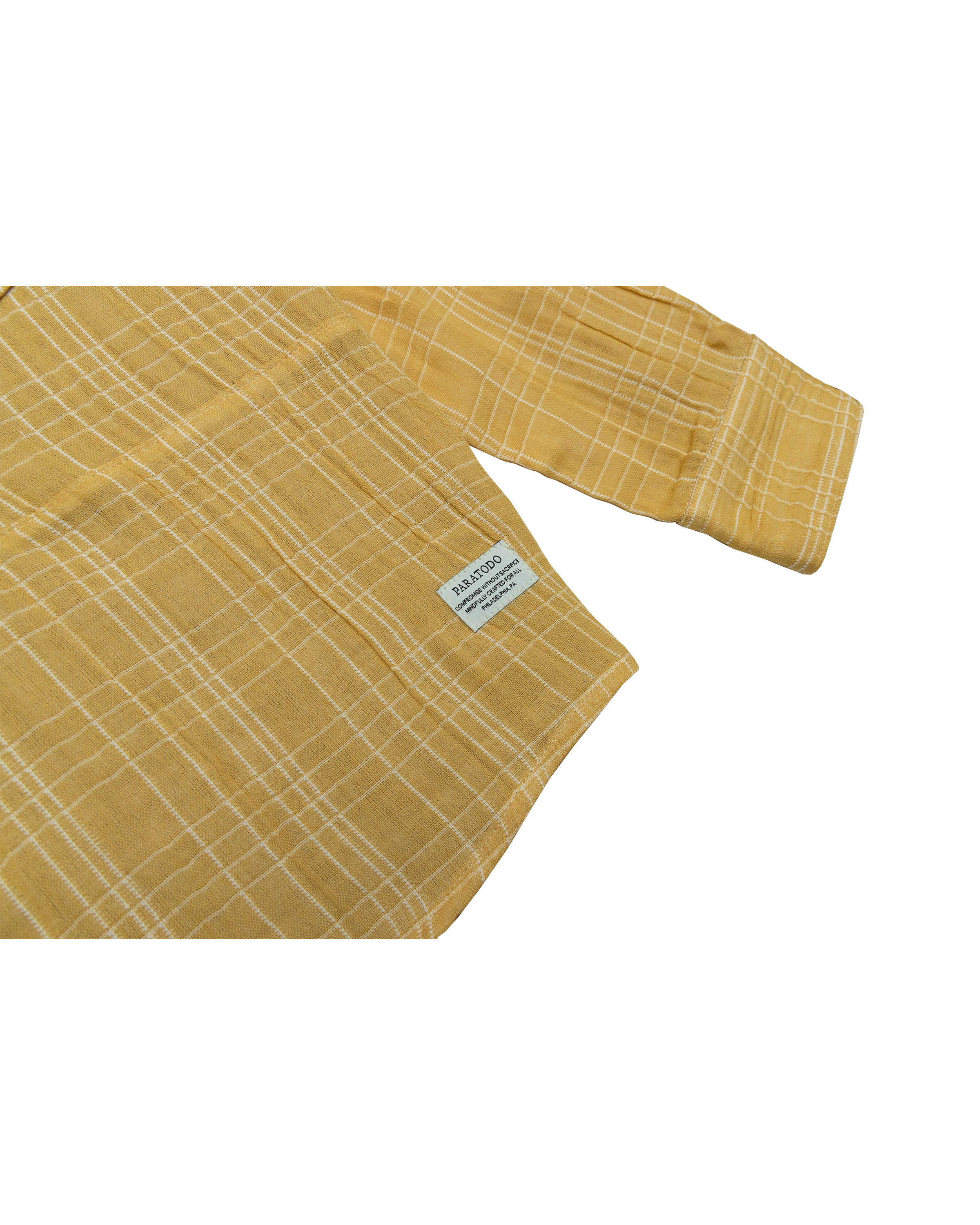 Jardin Shirt: Marigold Double Gauze