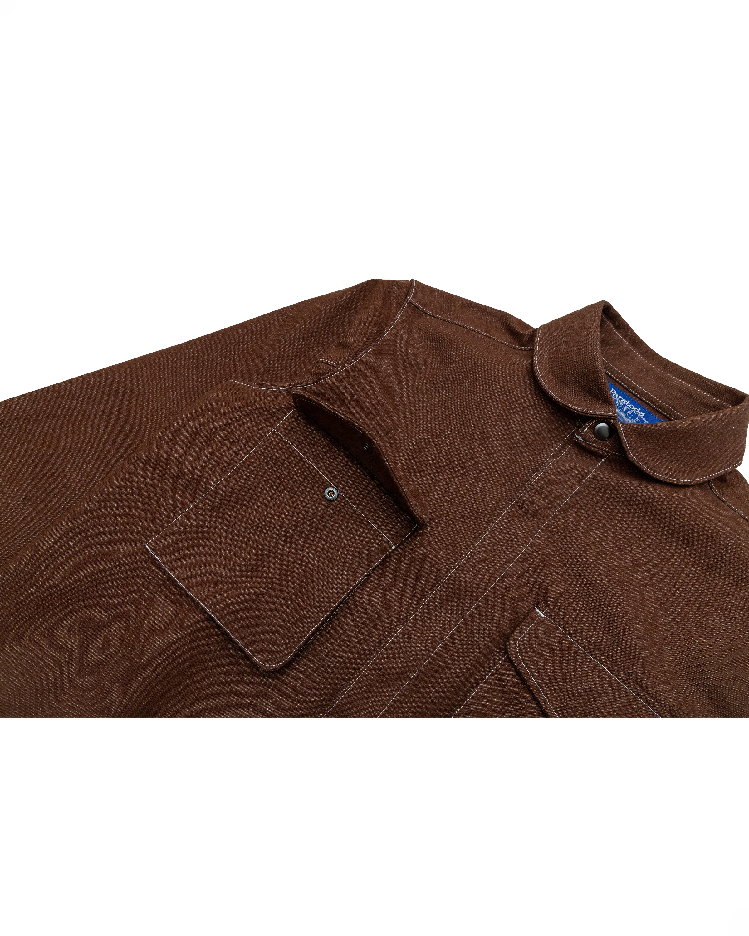 '75 London Overshirt: Stonewash Denim