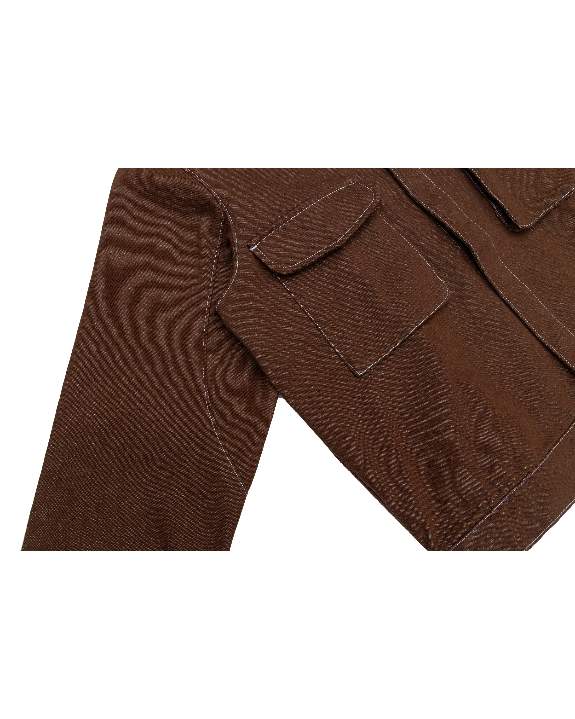 '75 London Overshirt: Stonewash Denim