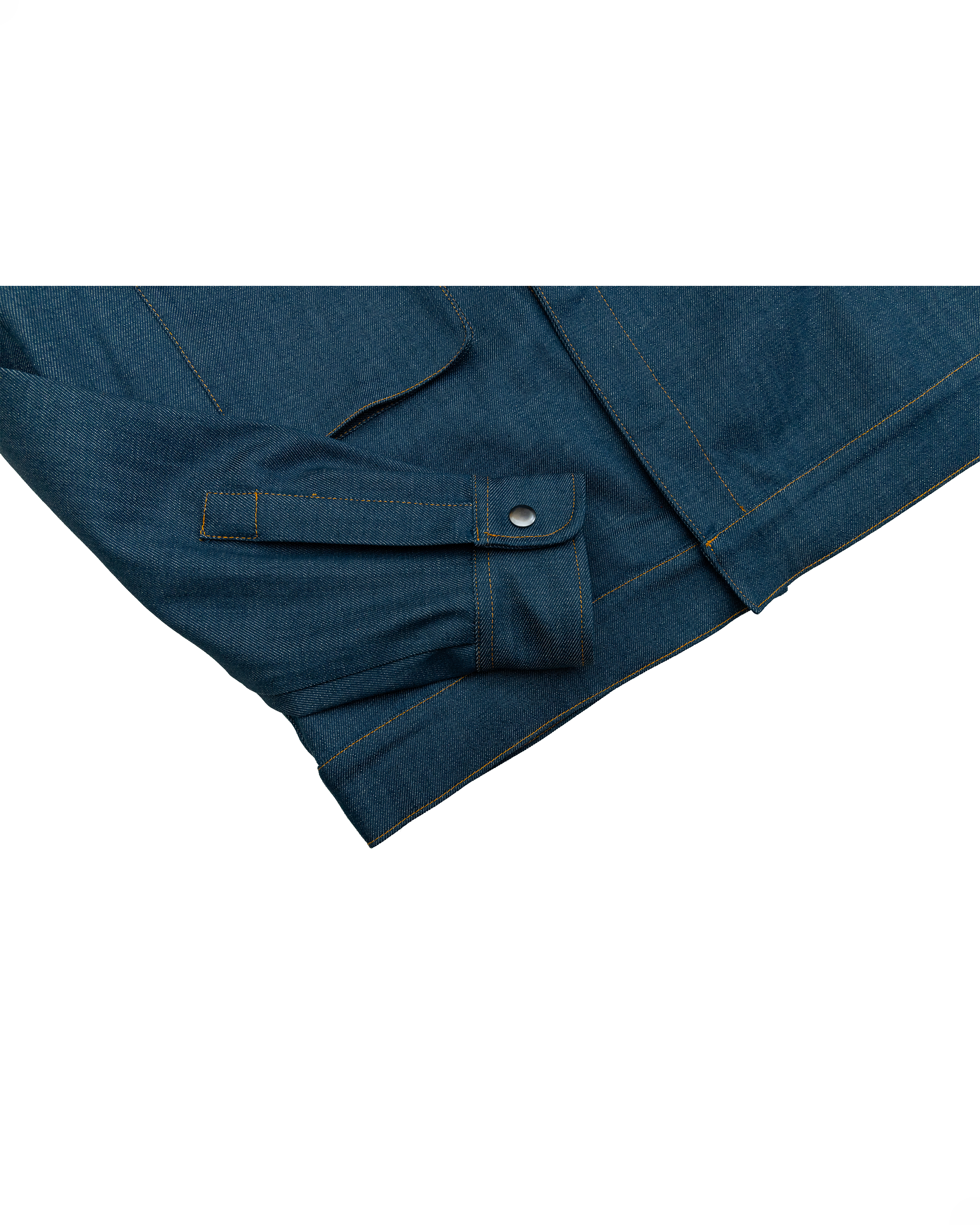 '75 London Overshirt: Turkish Blue Denim