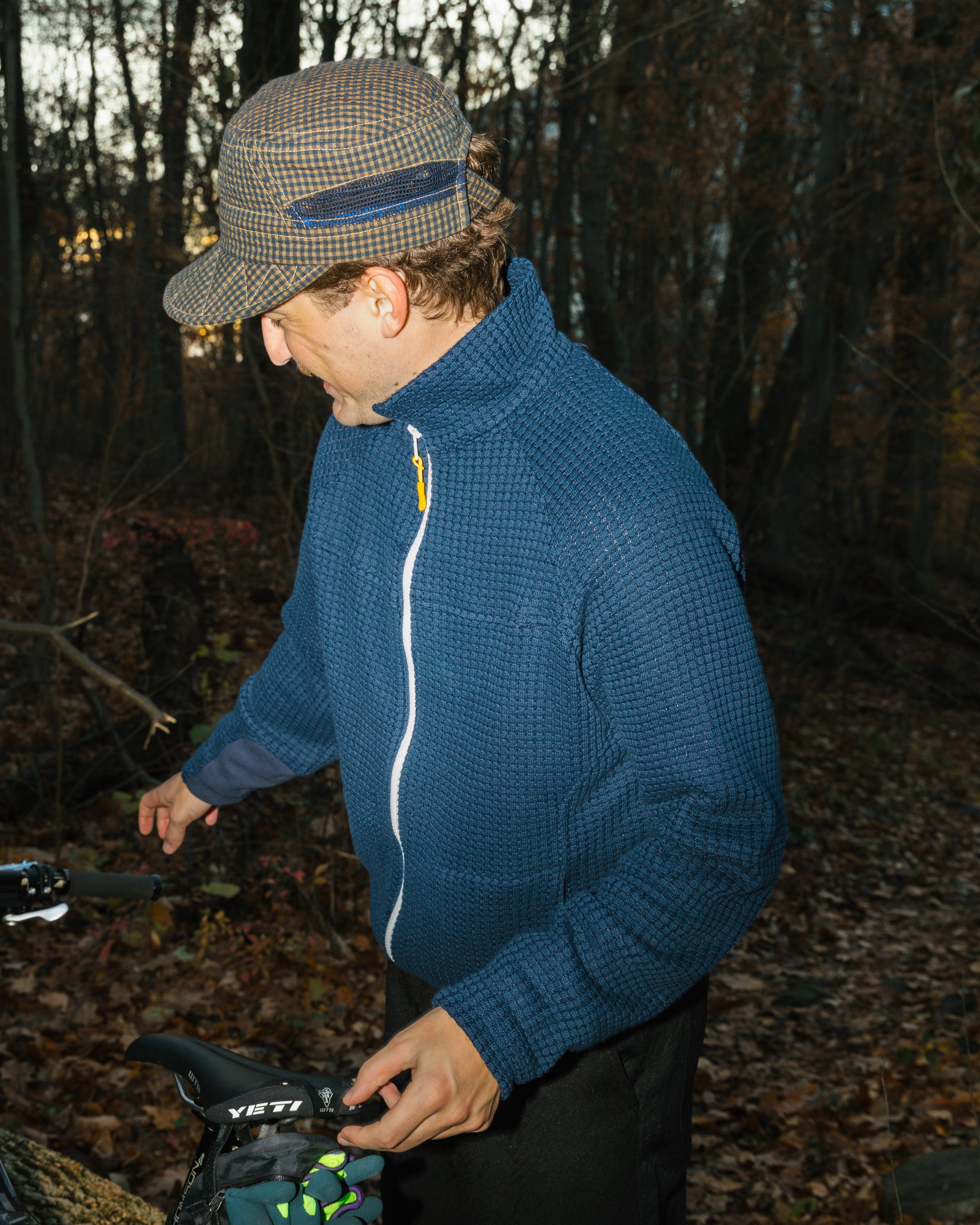 Yeti Tek V2 Cardigan: Caspian Blue