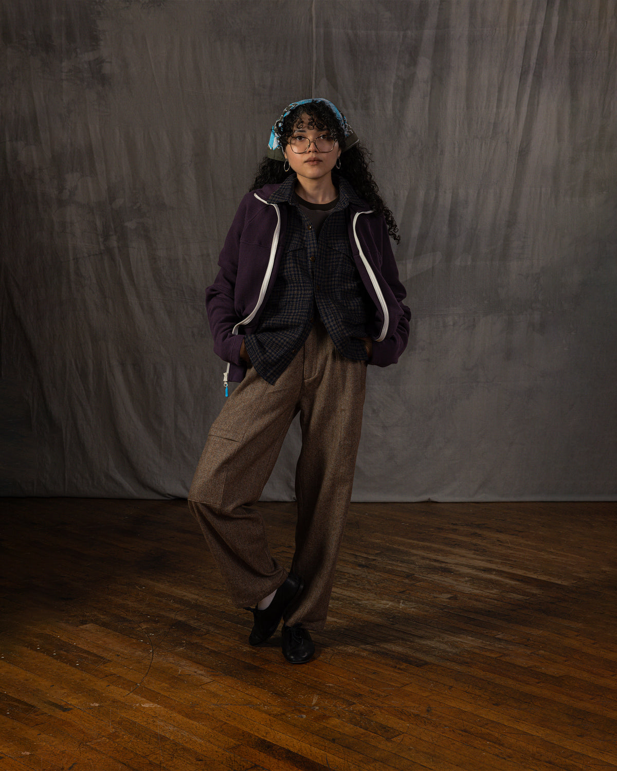 Yeti Tek V2 Cardigan: Royal Purple