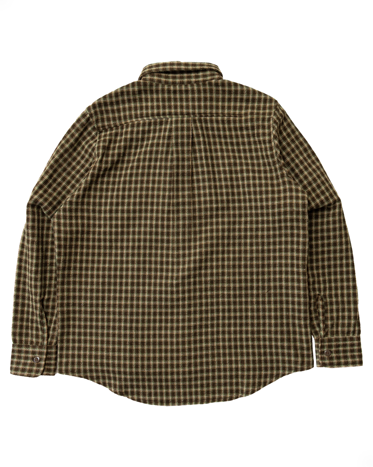 (PRE-ORDER) Jardin Shirt: Earth Plaid Gauze