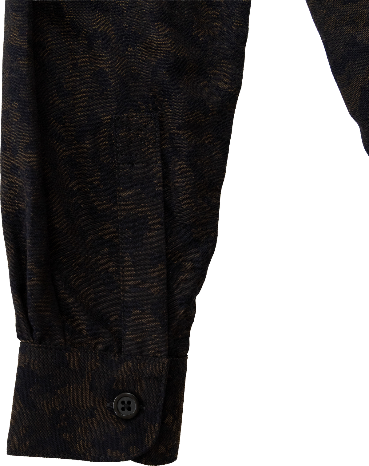 Gonia Shirt: Camo Jacquard