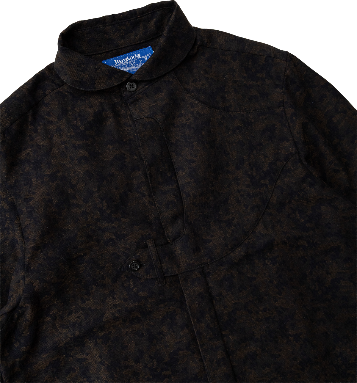 Gonia Shirt: Camo Jacquard