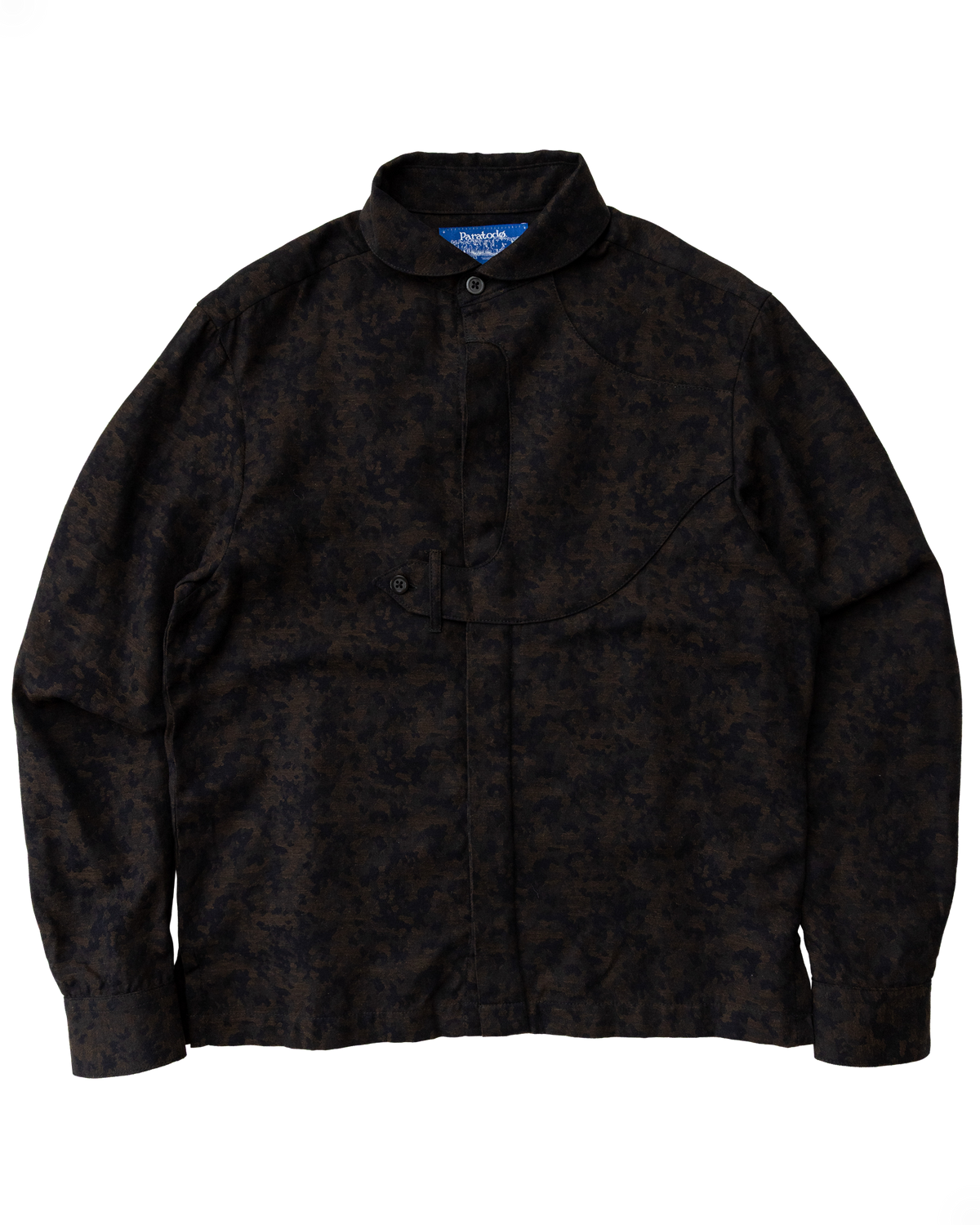 Gonia Shirt: Camo Jacquard