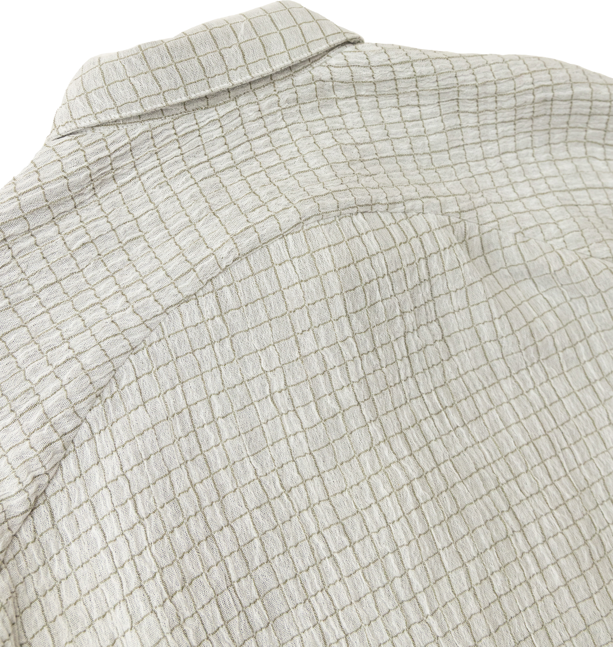 Gonia Shirt: Double Gauze Moss