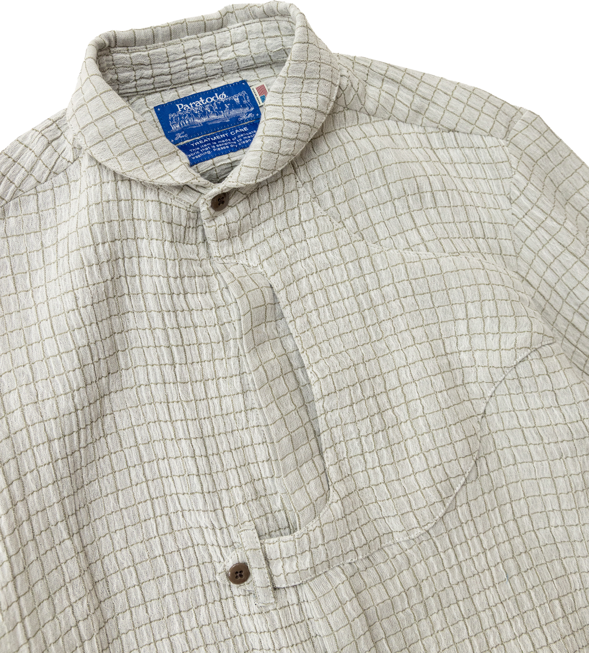 Gonia Shirt: Double Gauze Moss