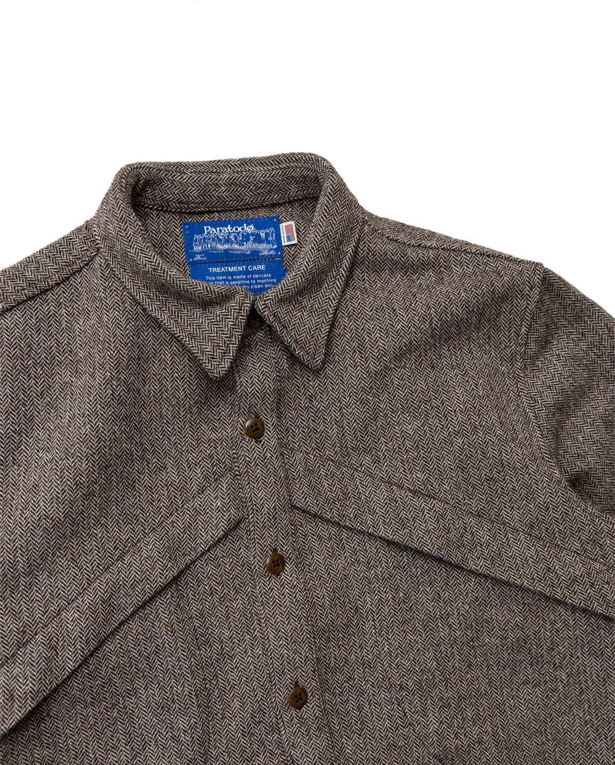 Lemures Shirt: Nep Herringbone Flannel