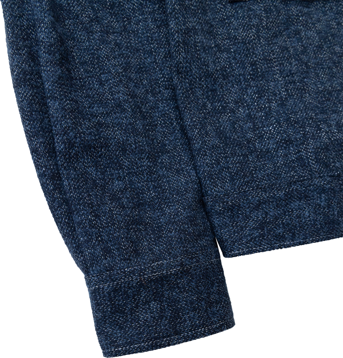(PRE-ORDER) '75 London Overshirt: Navy Cotton Tweed