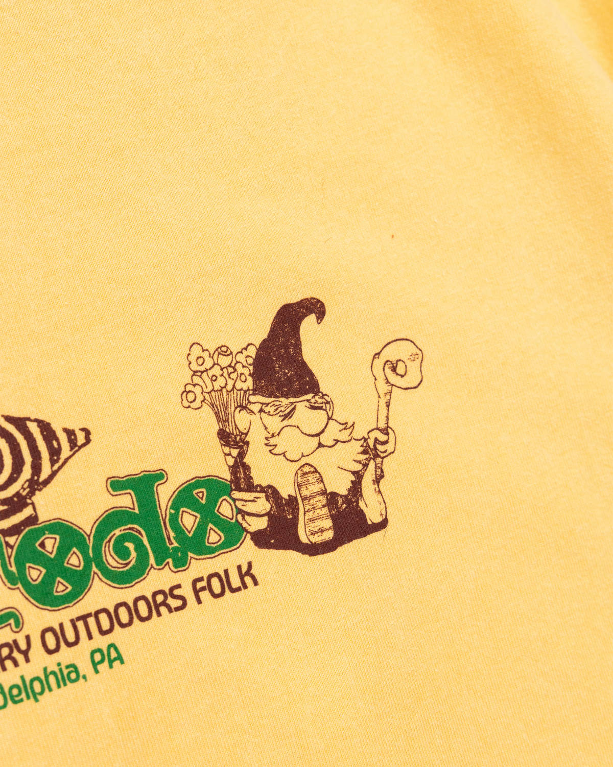 Gnome T-Shirt: Gold