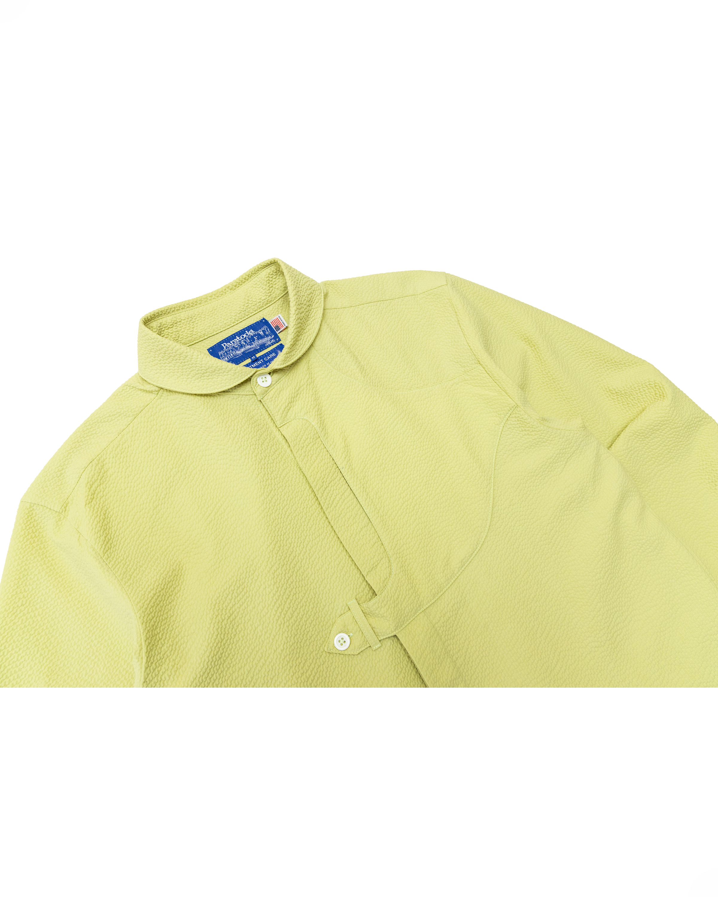 Gonia Shirt: Avocado Ripple