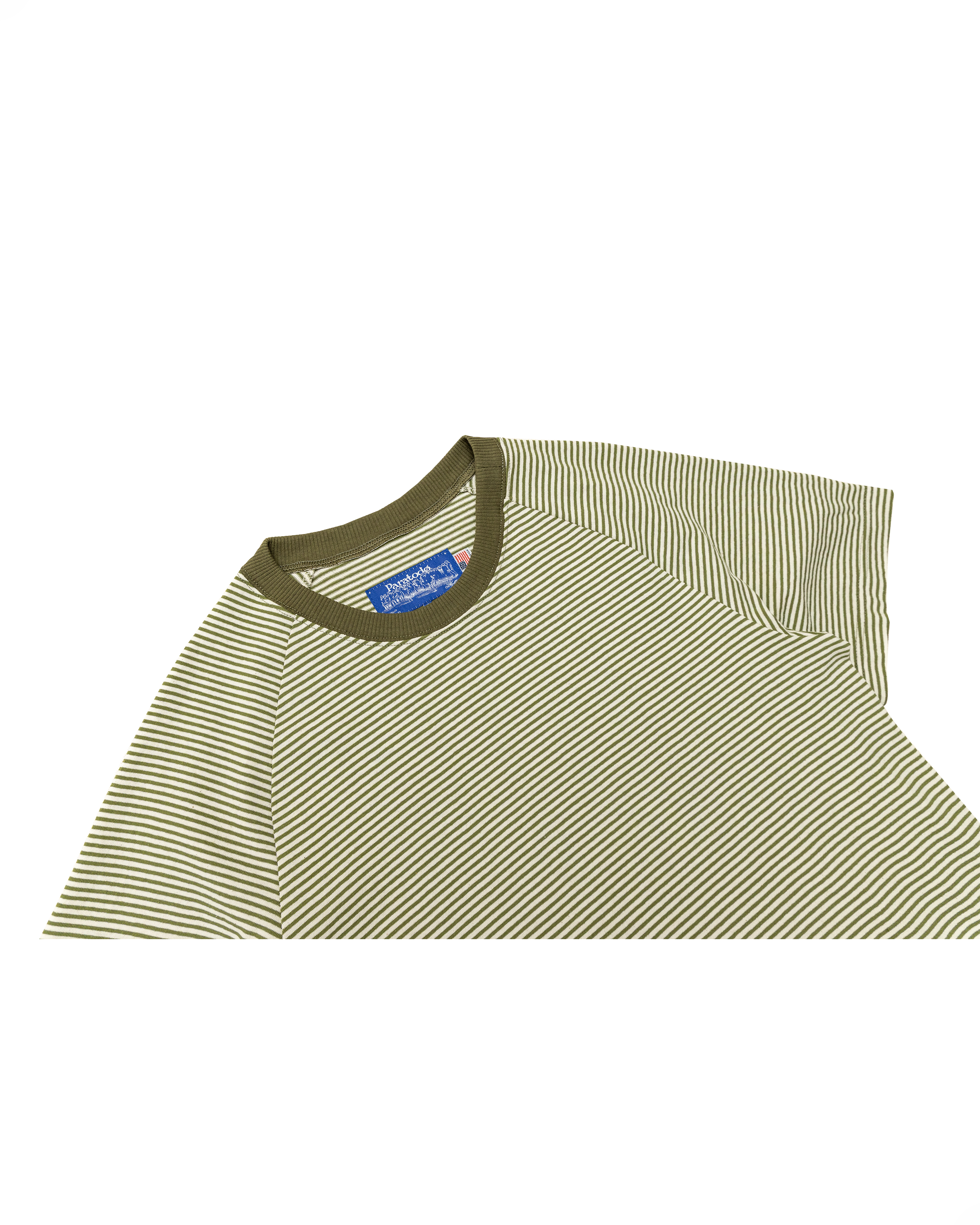 Lo-Fi Tee: Hunter Stripe