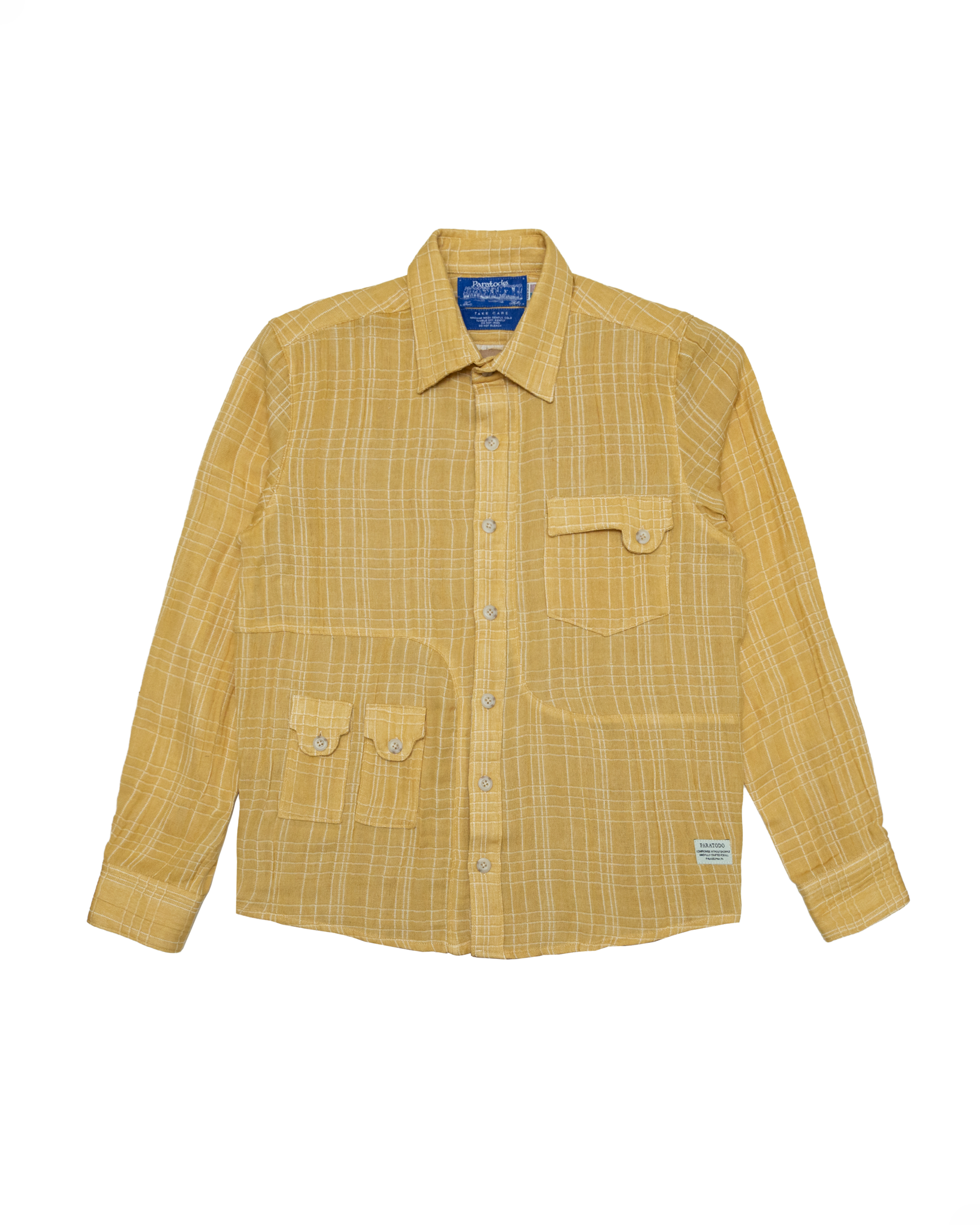 Jardin Shirt: Marigold Double Gauze