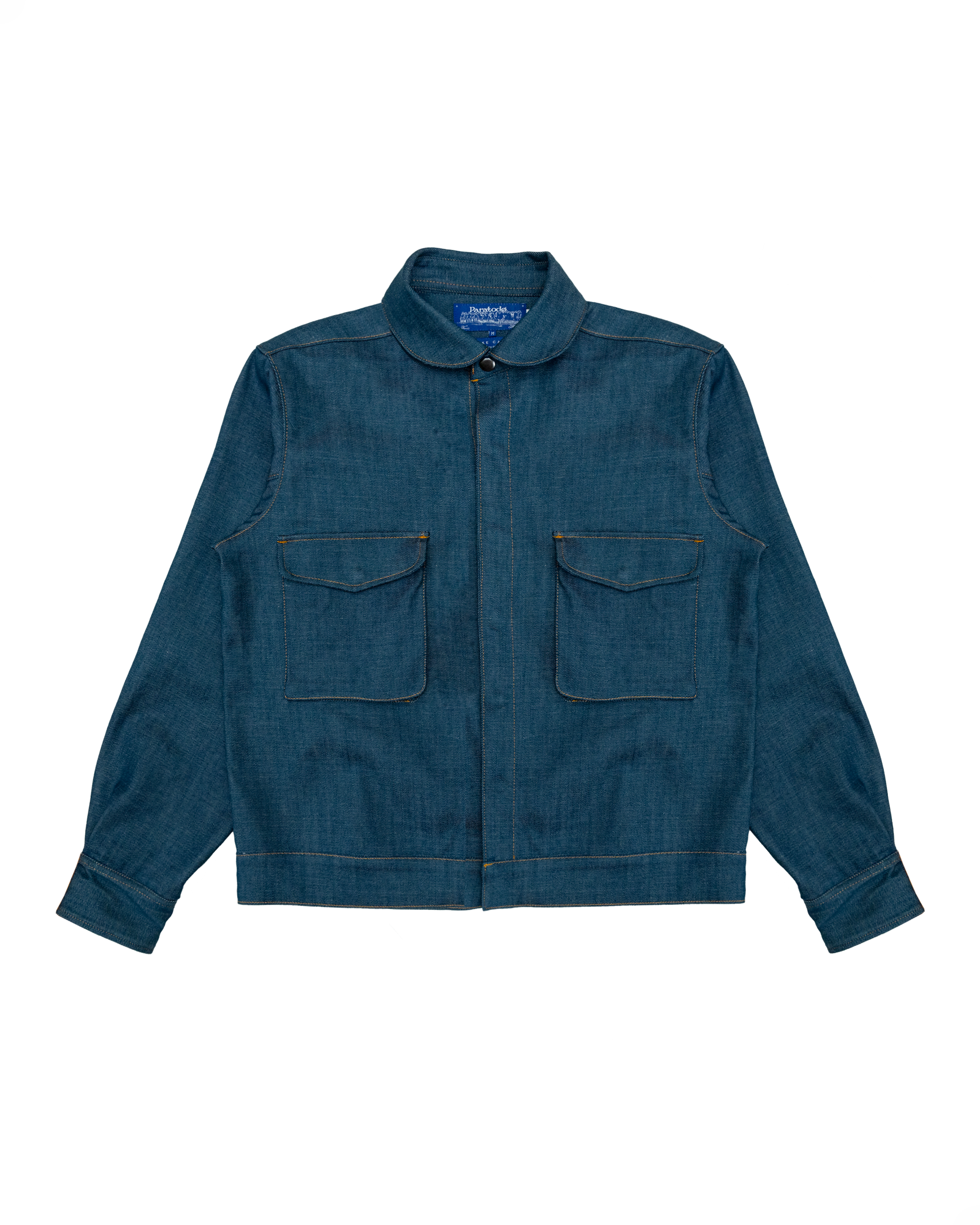 '75 London Overshirt: Turkish Blue Denim