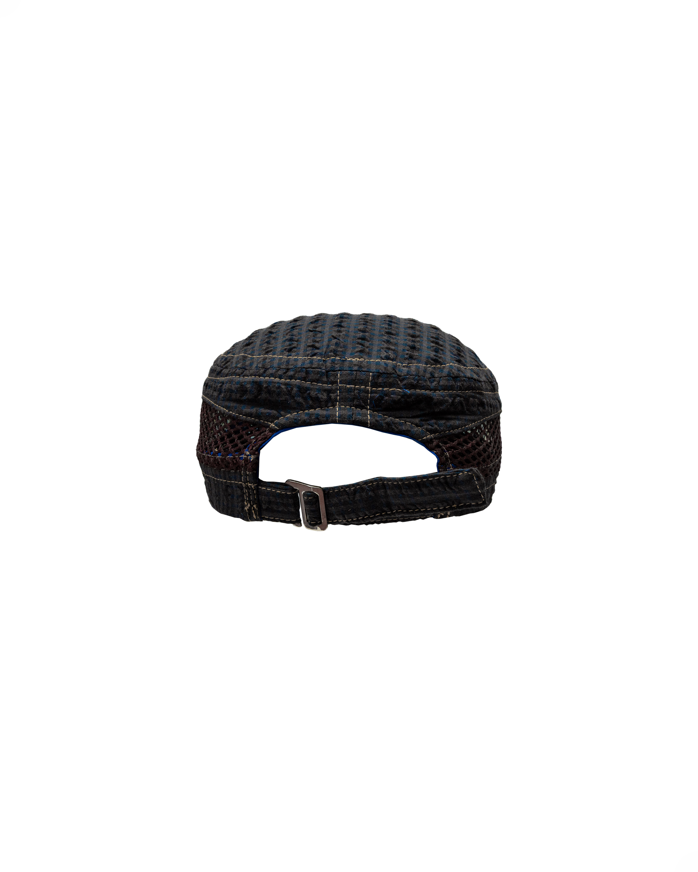 Draft Cap: Maroon / Night Seersucker