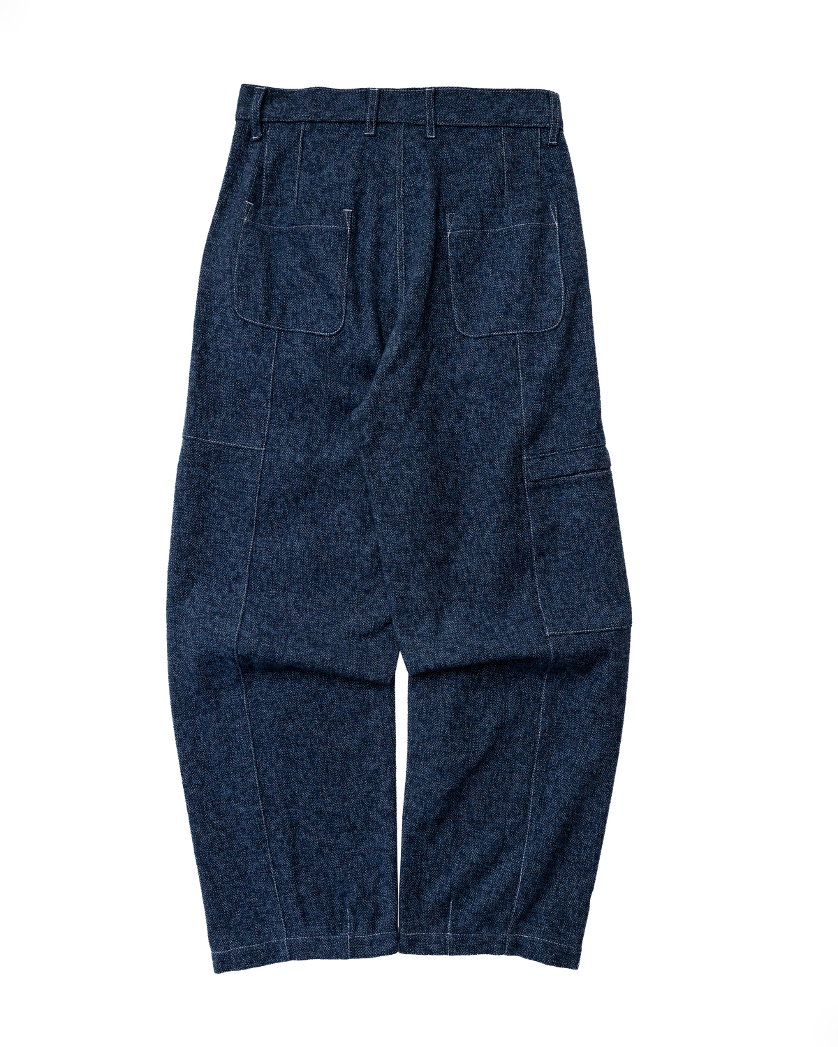 TAE Pant: Navy Cotton Tweed