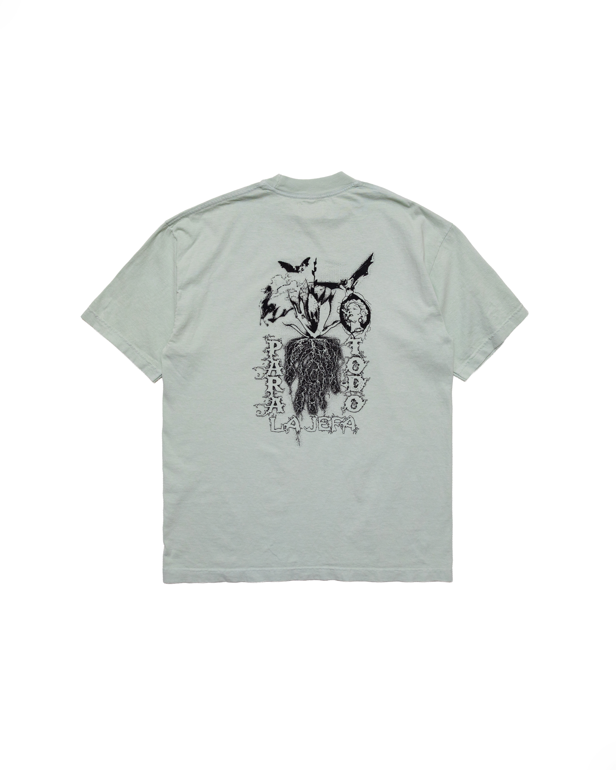 Paratodo x La Jefa Deep Roots T-Shirt: Mint