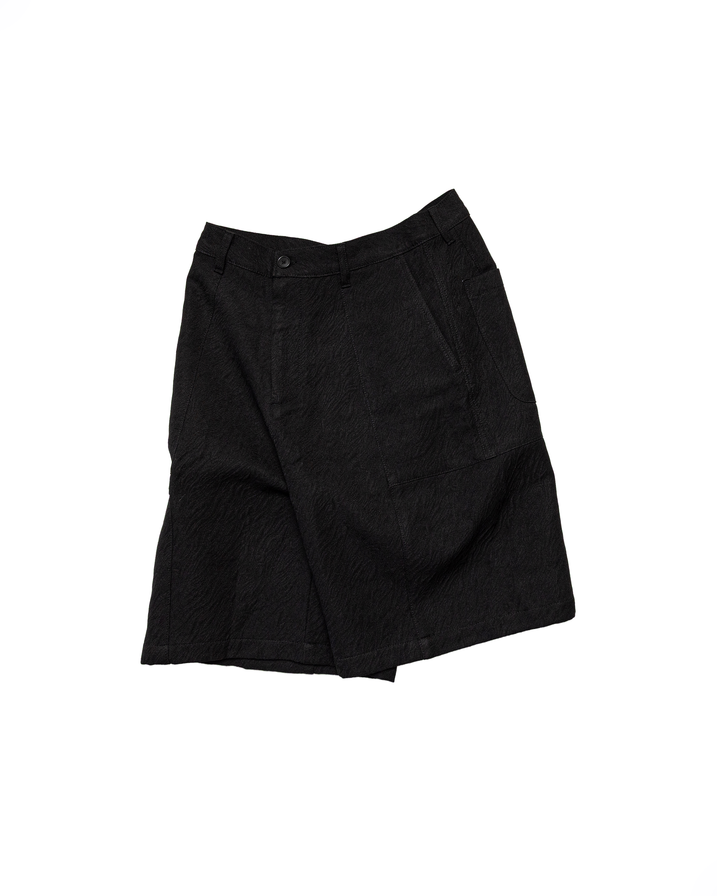 TAE Short: Black Jacquard