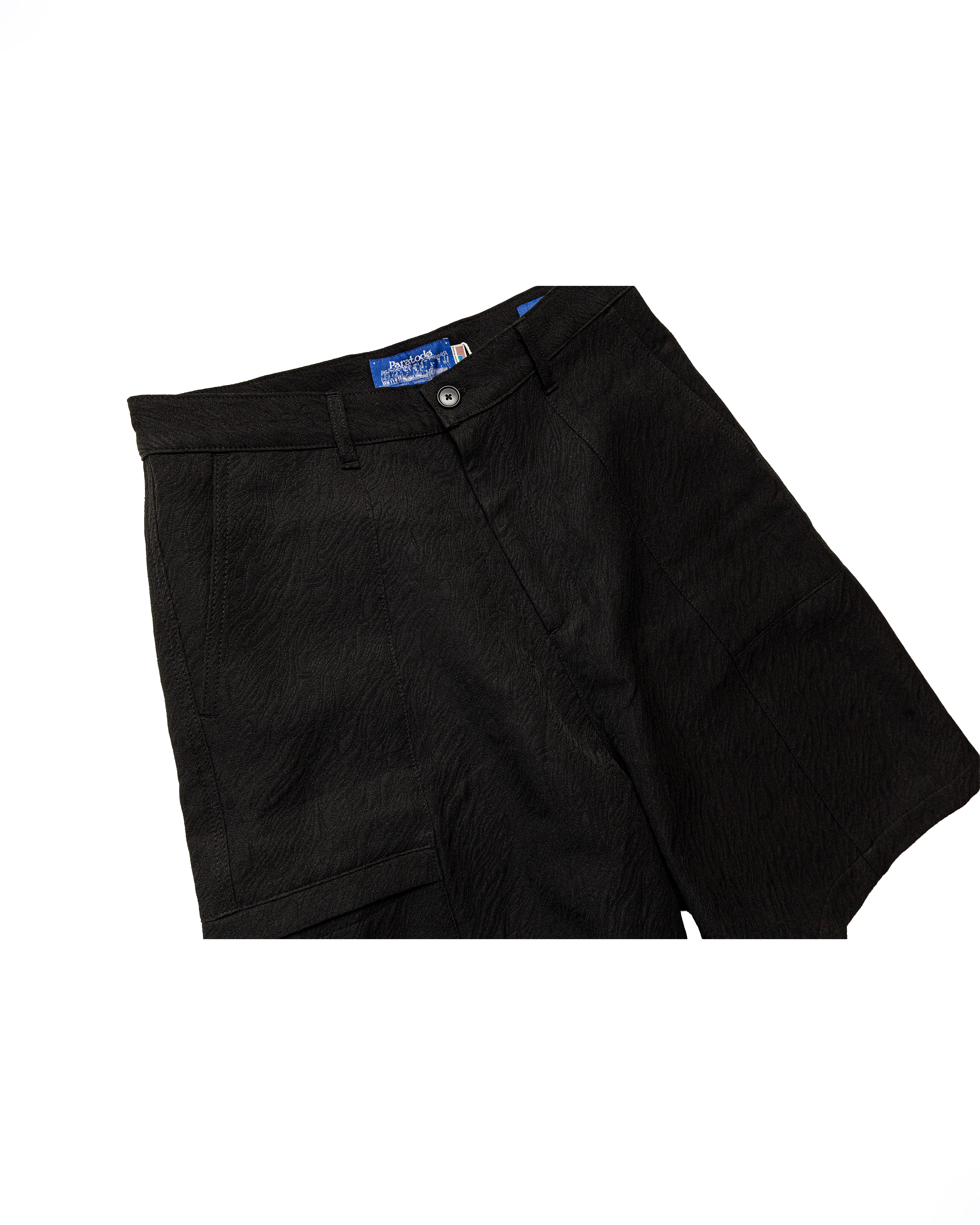 TAE Short: Black Jacquard
