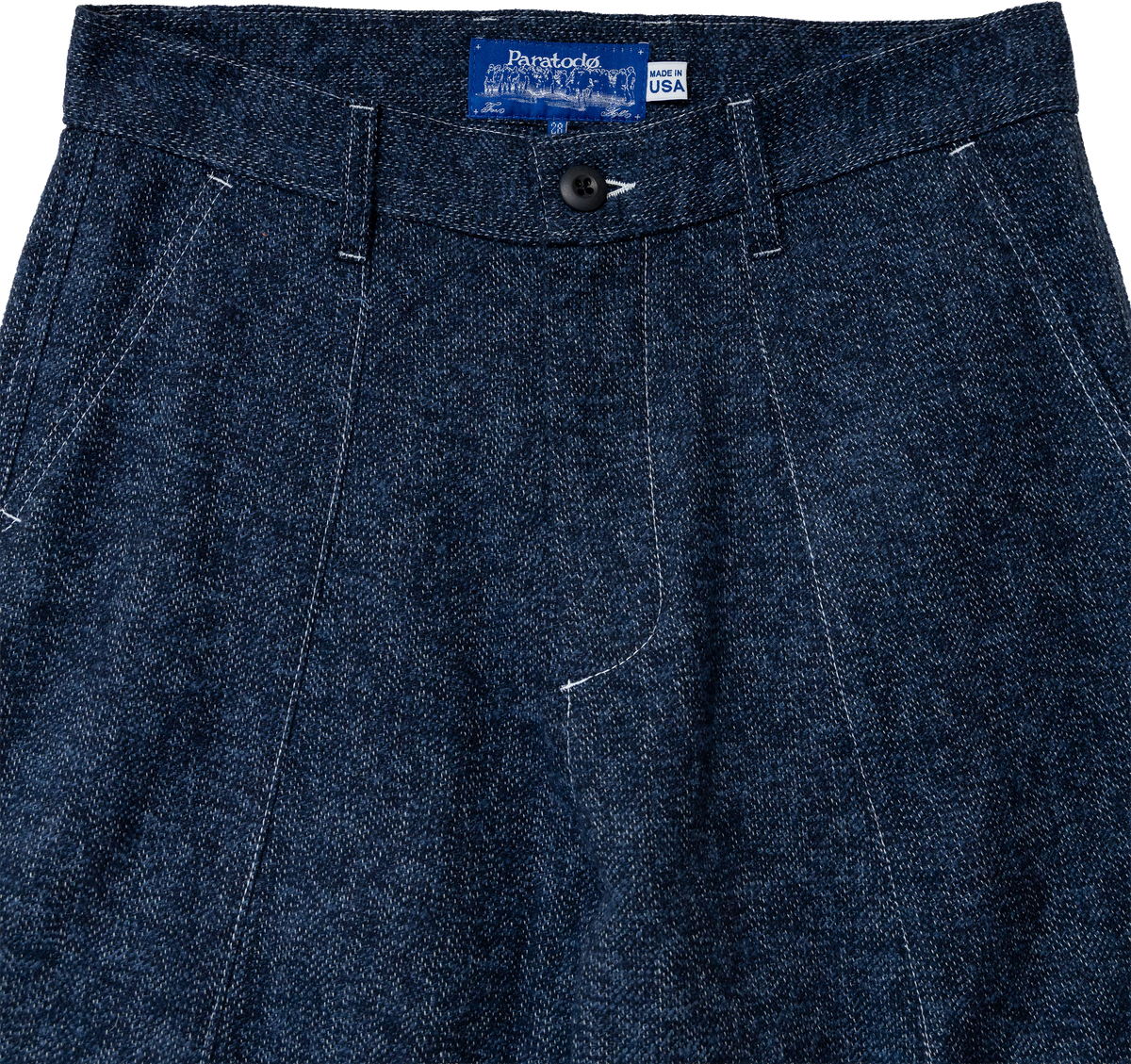 TAE Pant: Navy Cotton Tweed