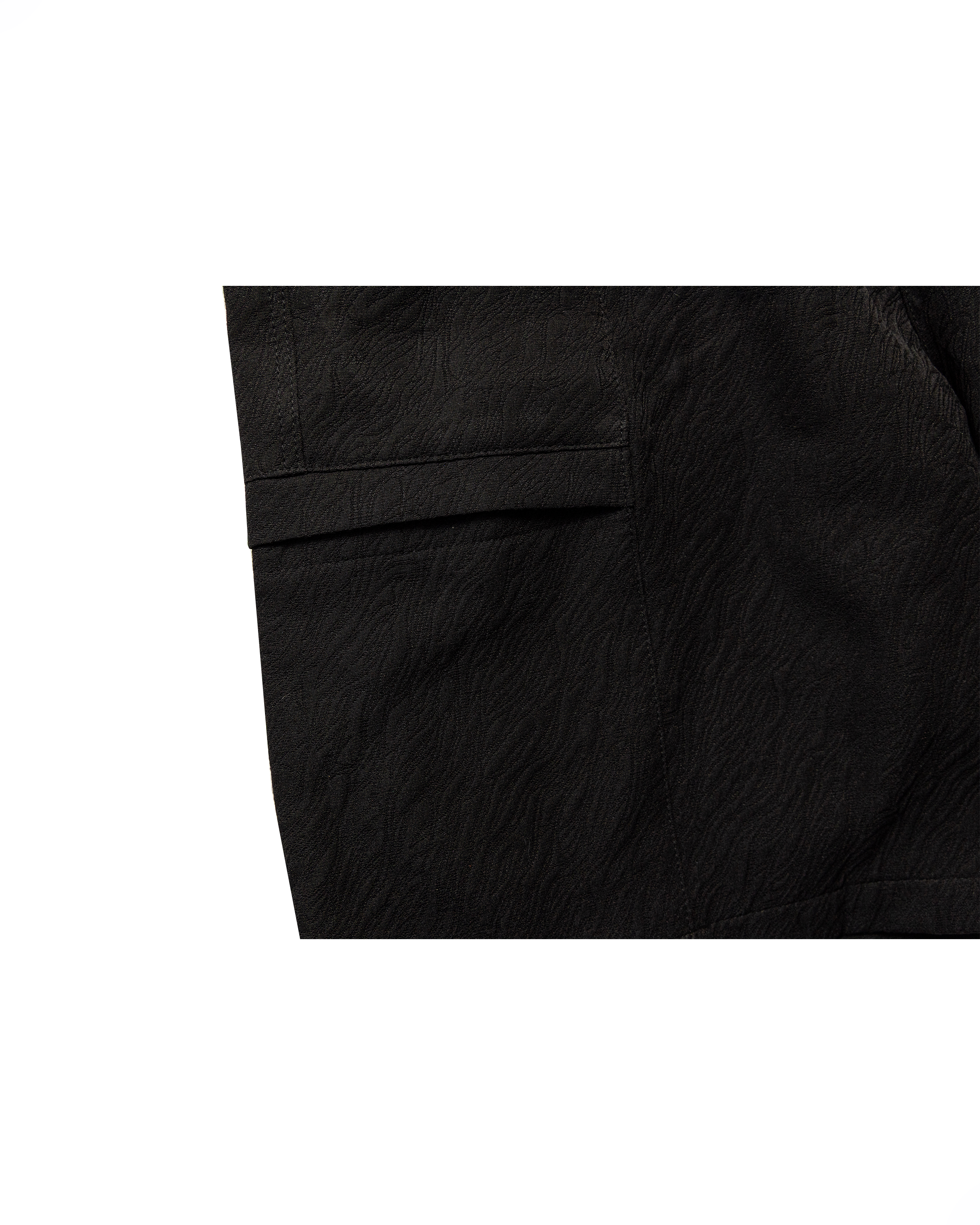 TAE Short: Black Jacquard