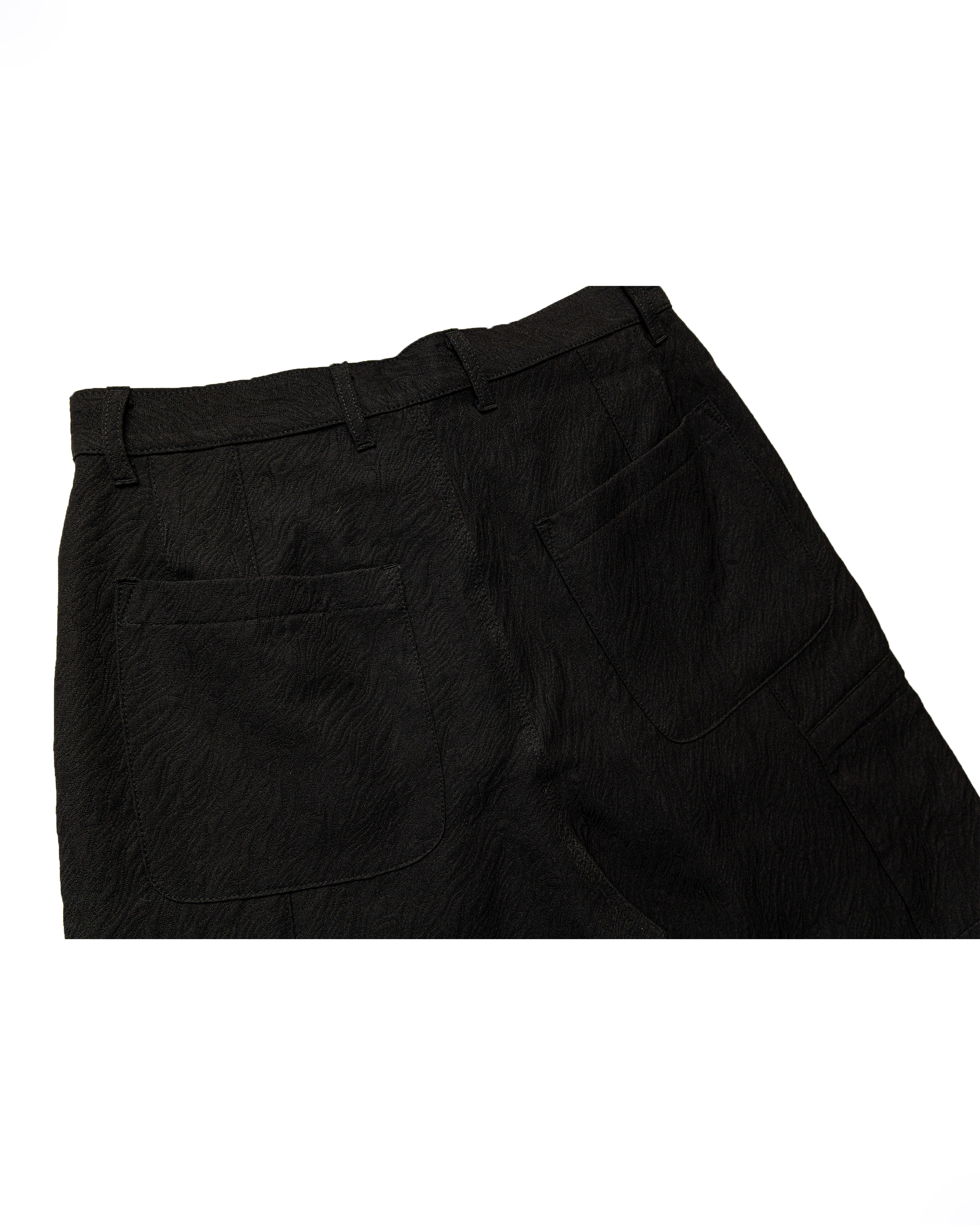 TAE Short: Black Jacquard