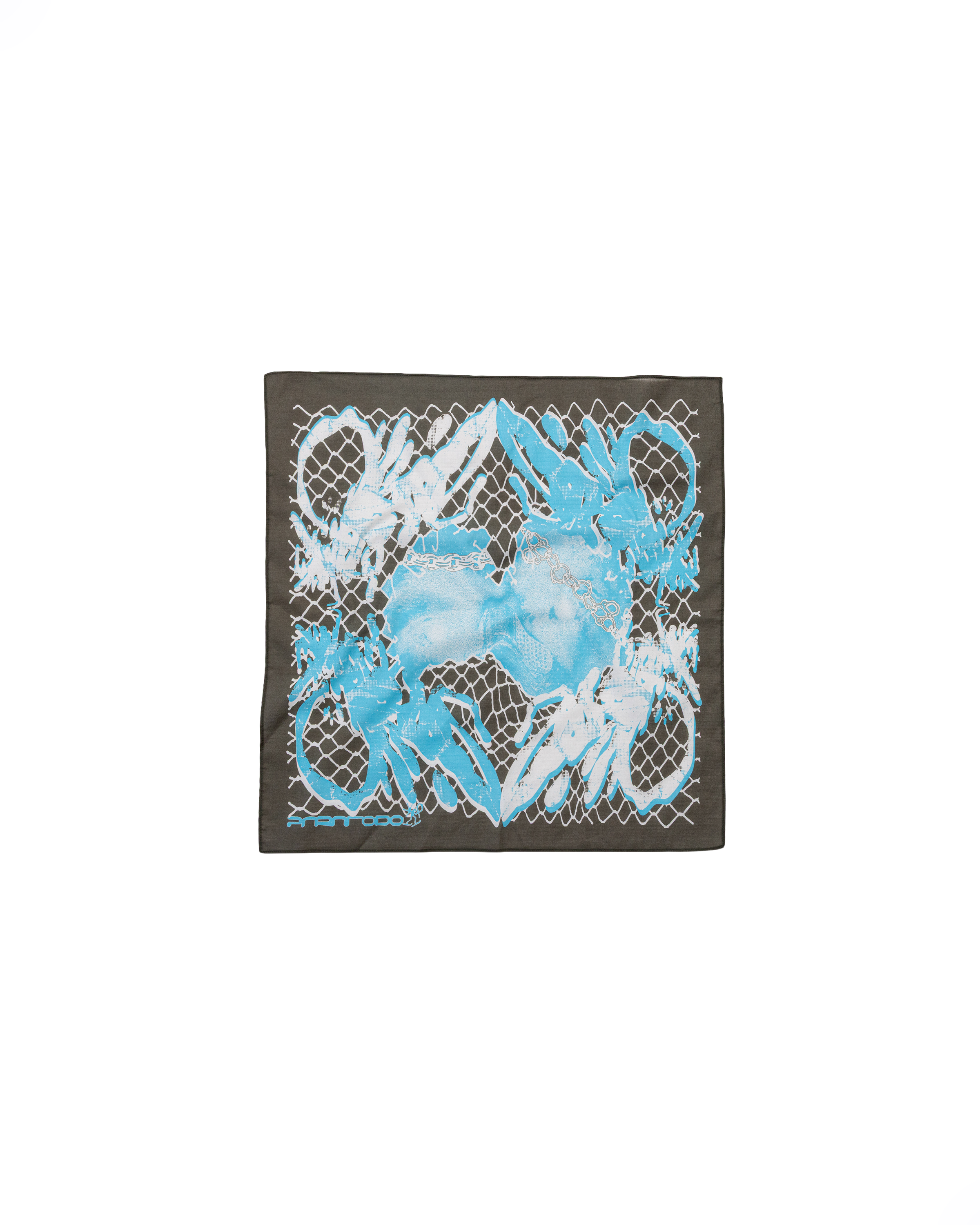 Chainlink Bandana: Olive green
