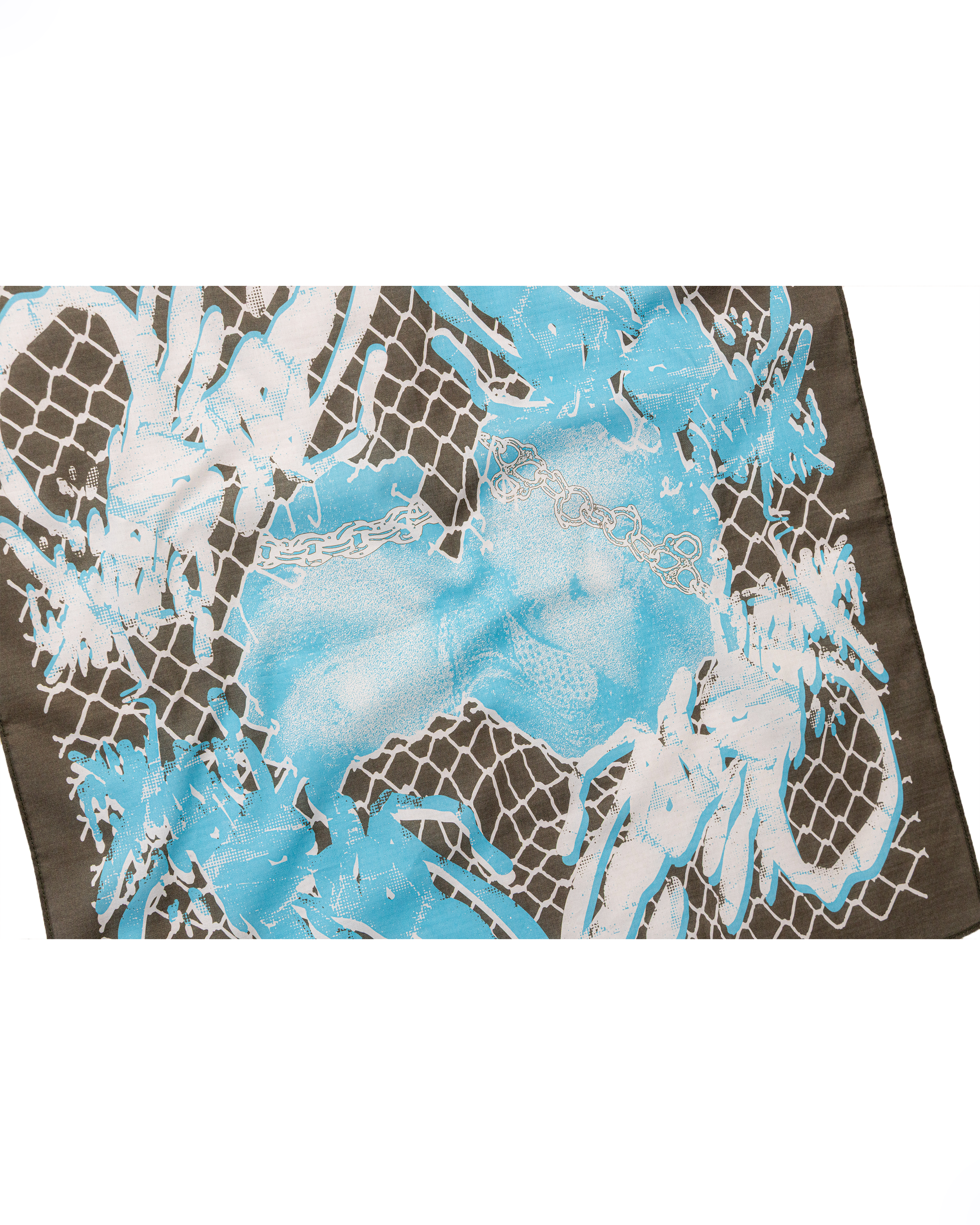 Chainlink Bandana: Olive green