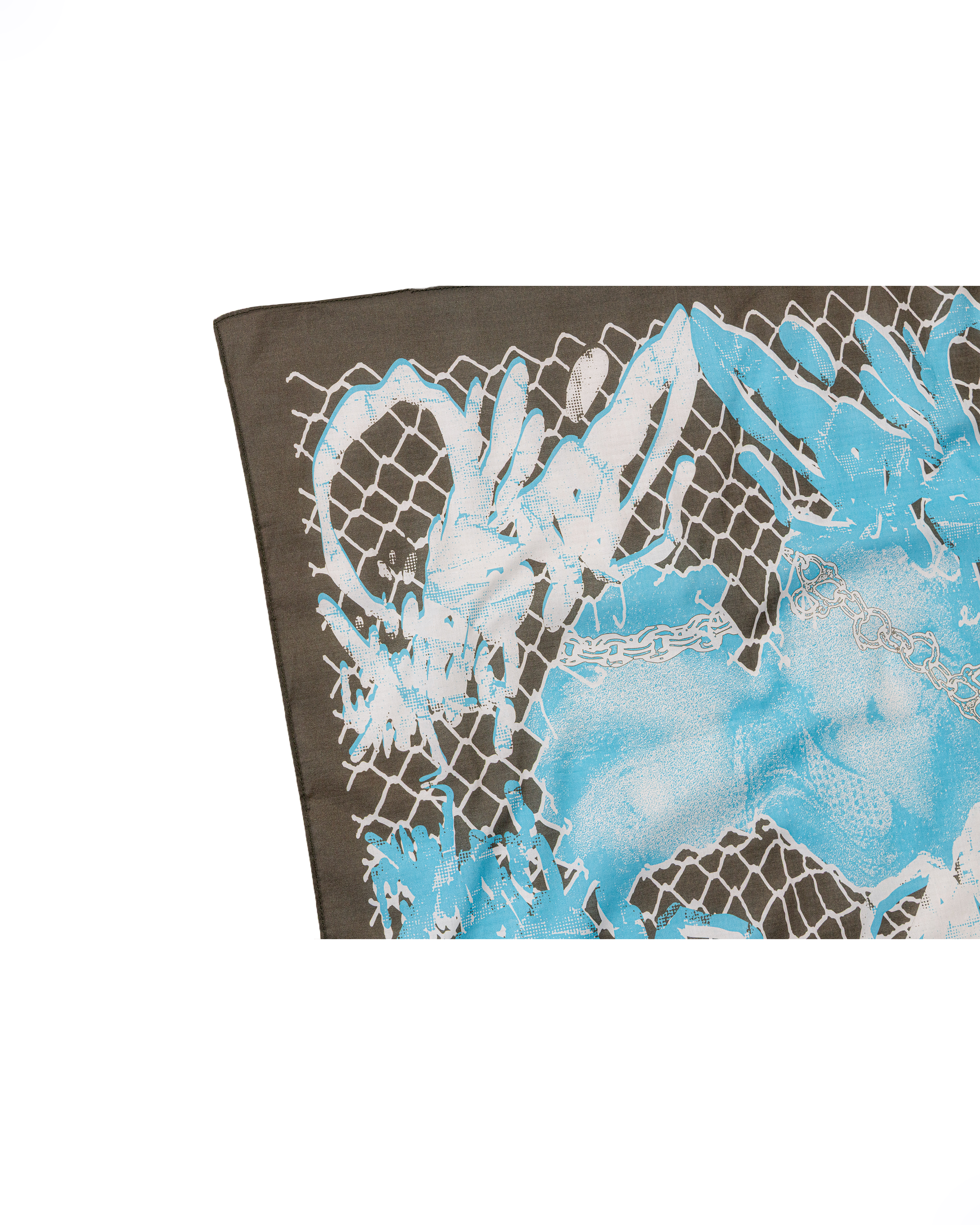 Chainlink Bandana: Olive green