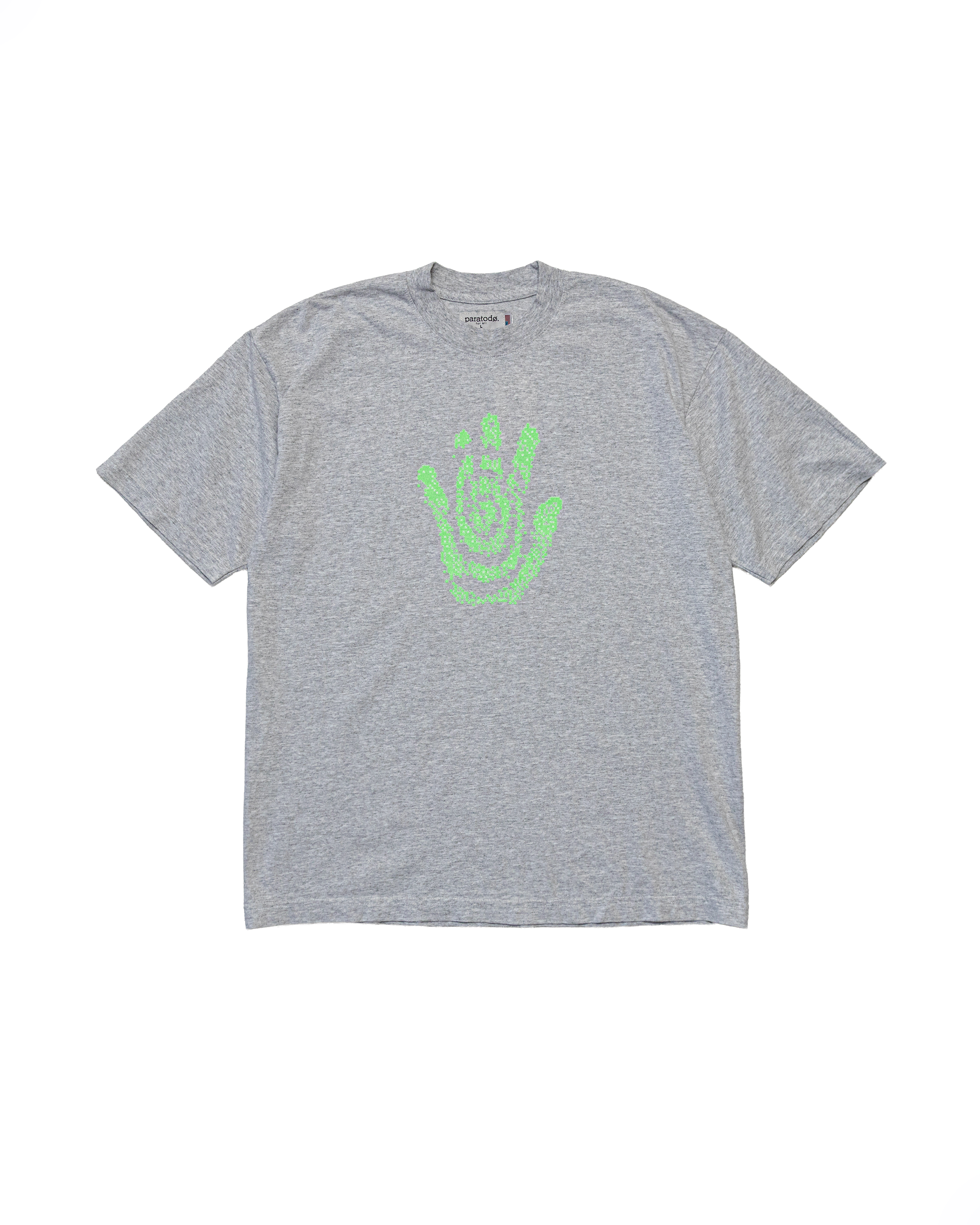 Digital Handprint T-Shirt: Heather Grey