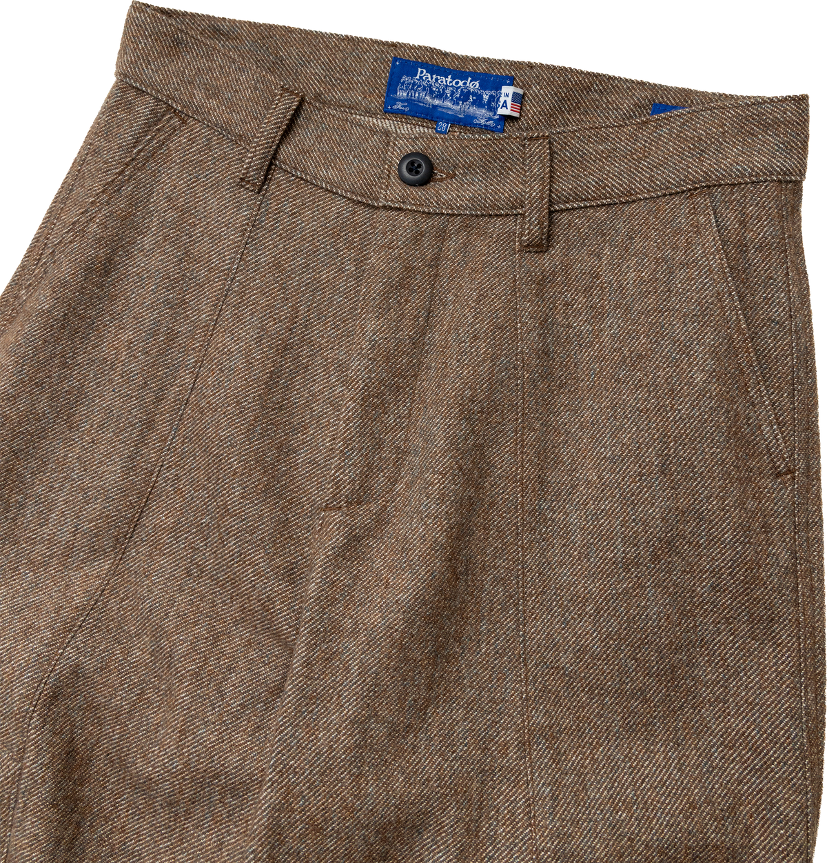 TAE Pant:Nature Woolen twill