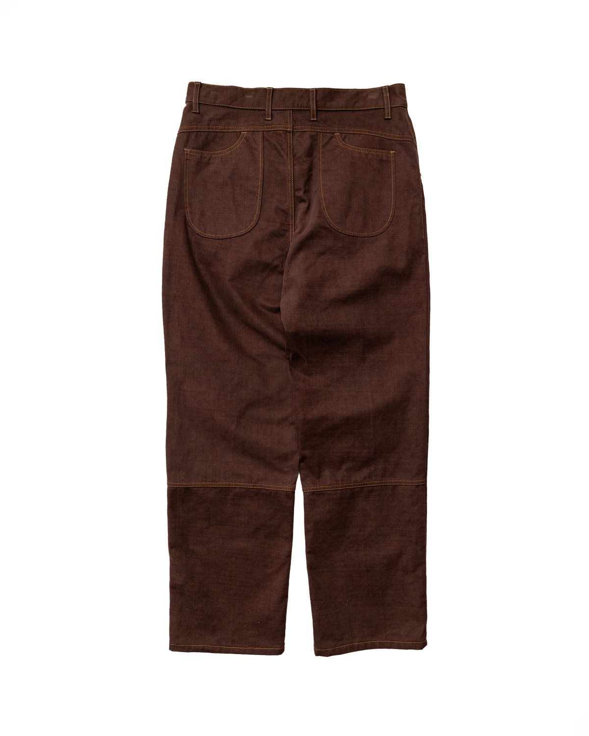 (PRE-ORDER) Saxon Jeans: Brown Brushed Twill