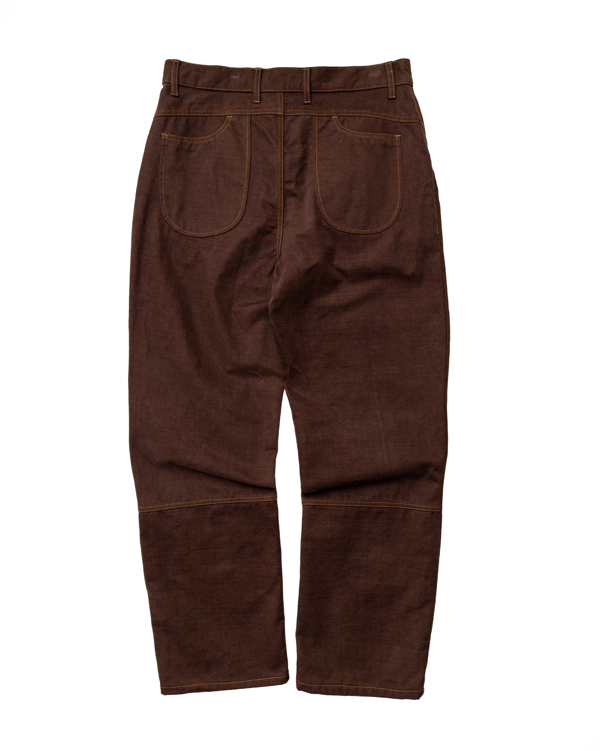(PRE-ORDER) Saxon Jeans: Brown Brushed Twill
