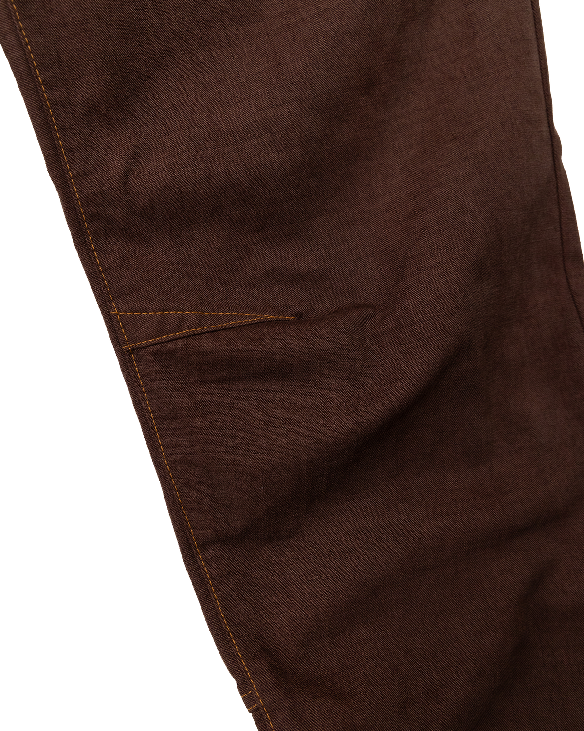 (PRE-ORDER) Saxon Jeans: Brown Brushed Twill